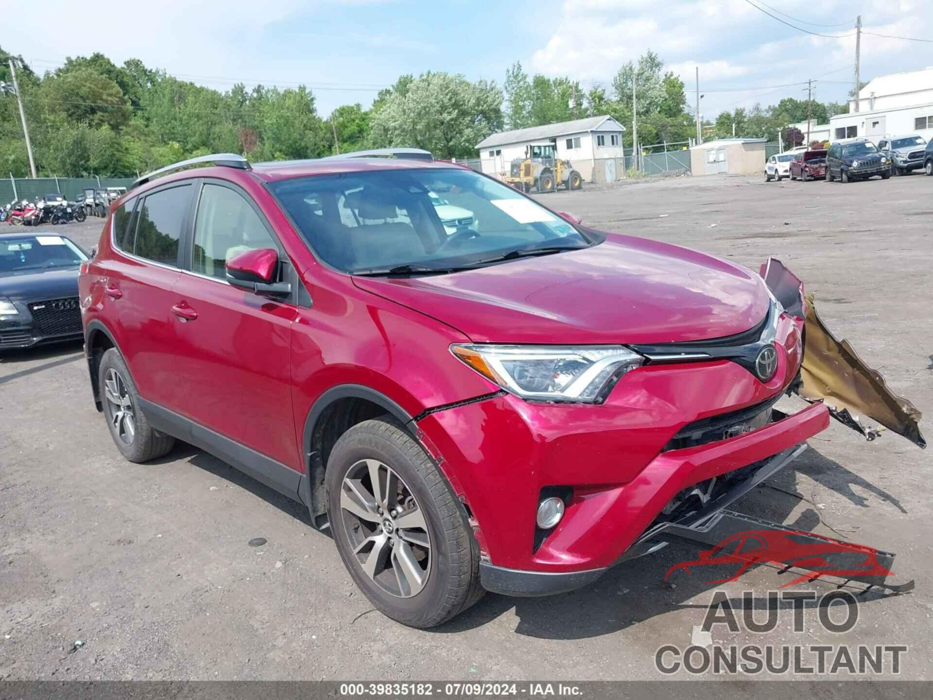 TOYOTA RAV4 2018 - JTMRFREV0JD258186