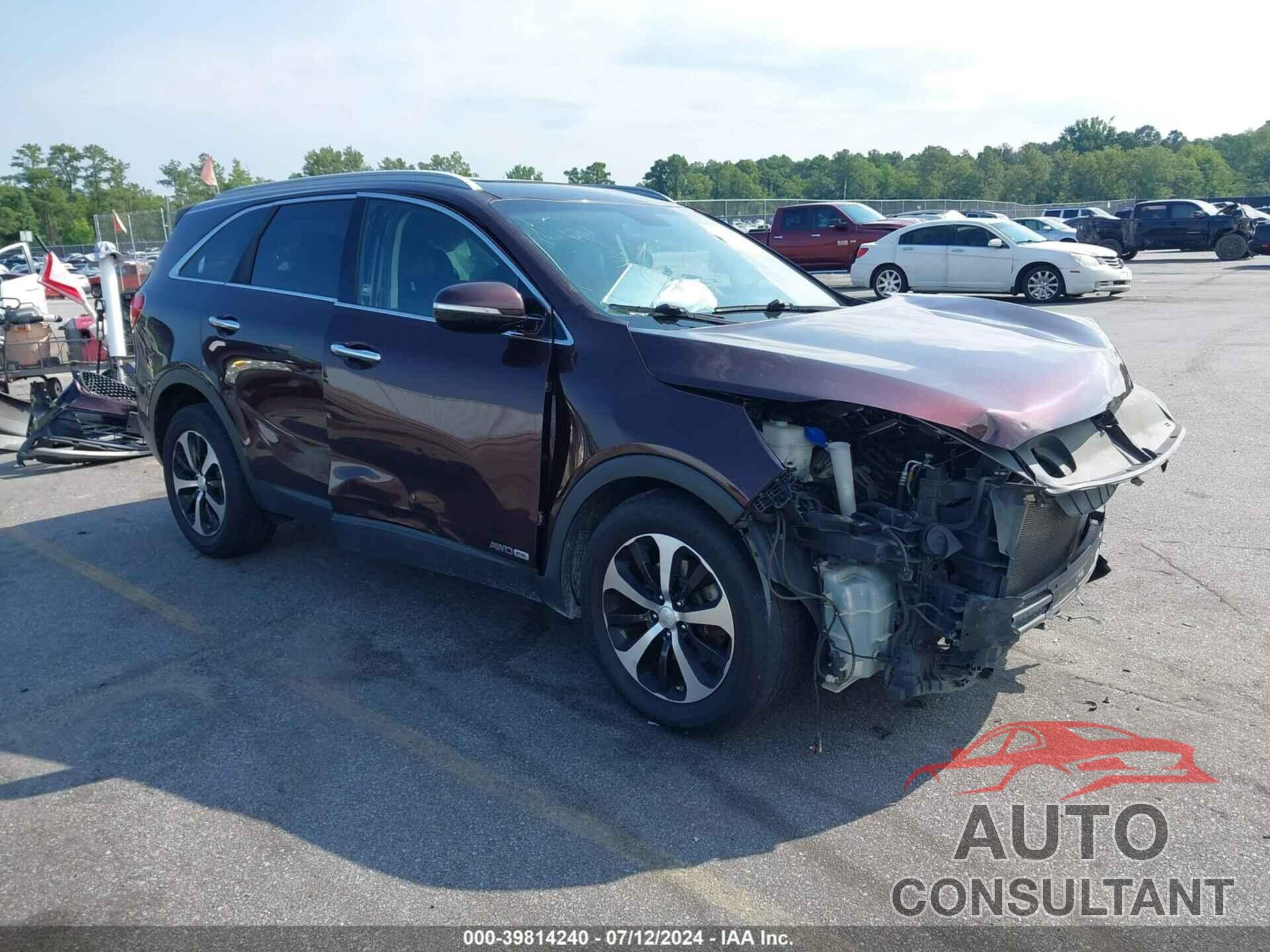 KIA SORENTO 2016 - 5XYPHDA52GG070869