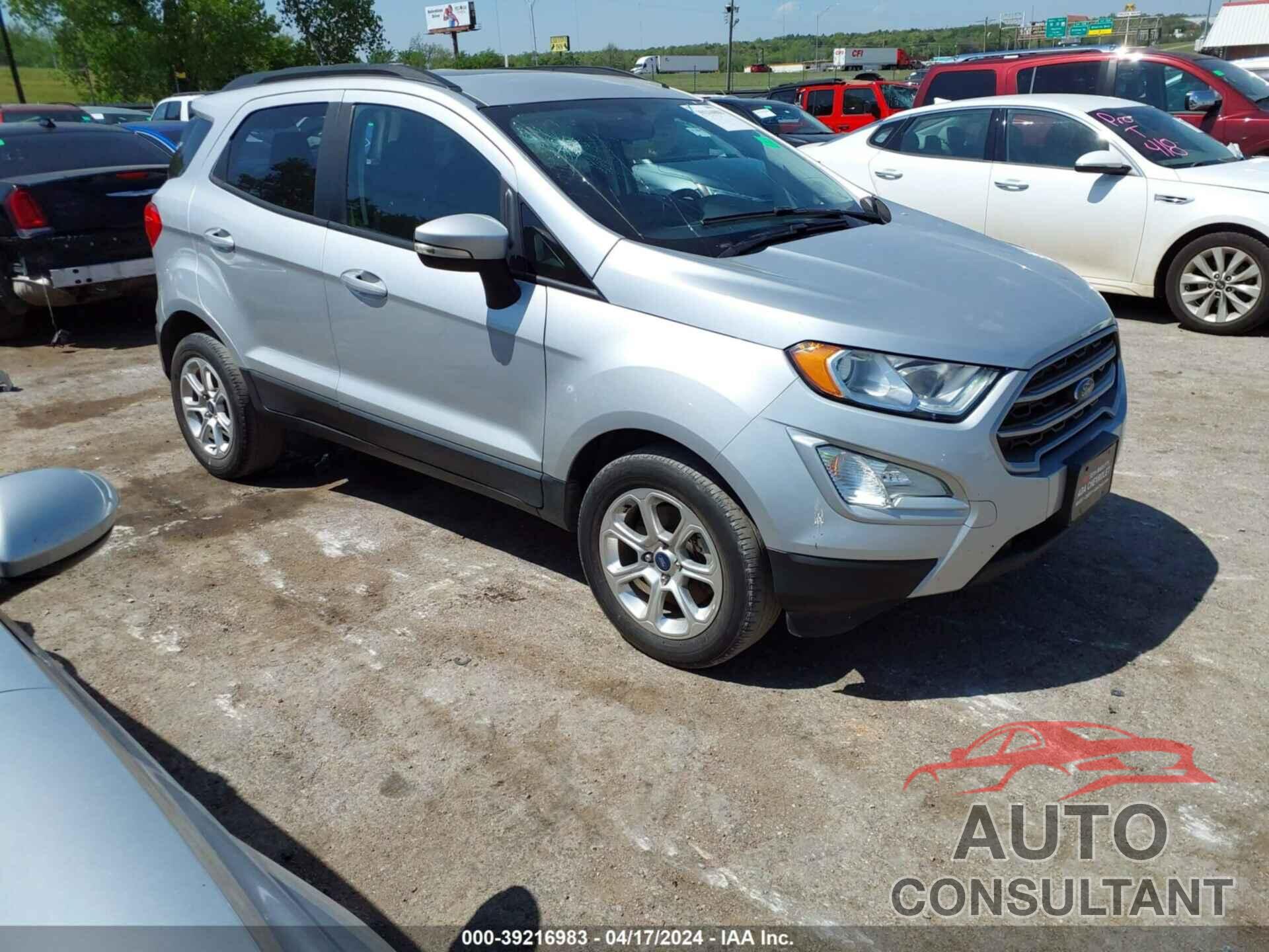 FORD ECOSPORT 2020 - MAJ3S2GE2LC347973