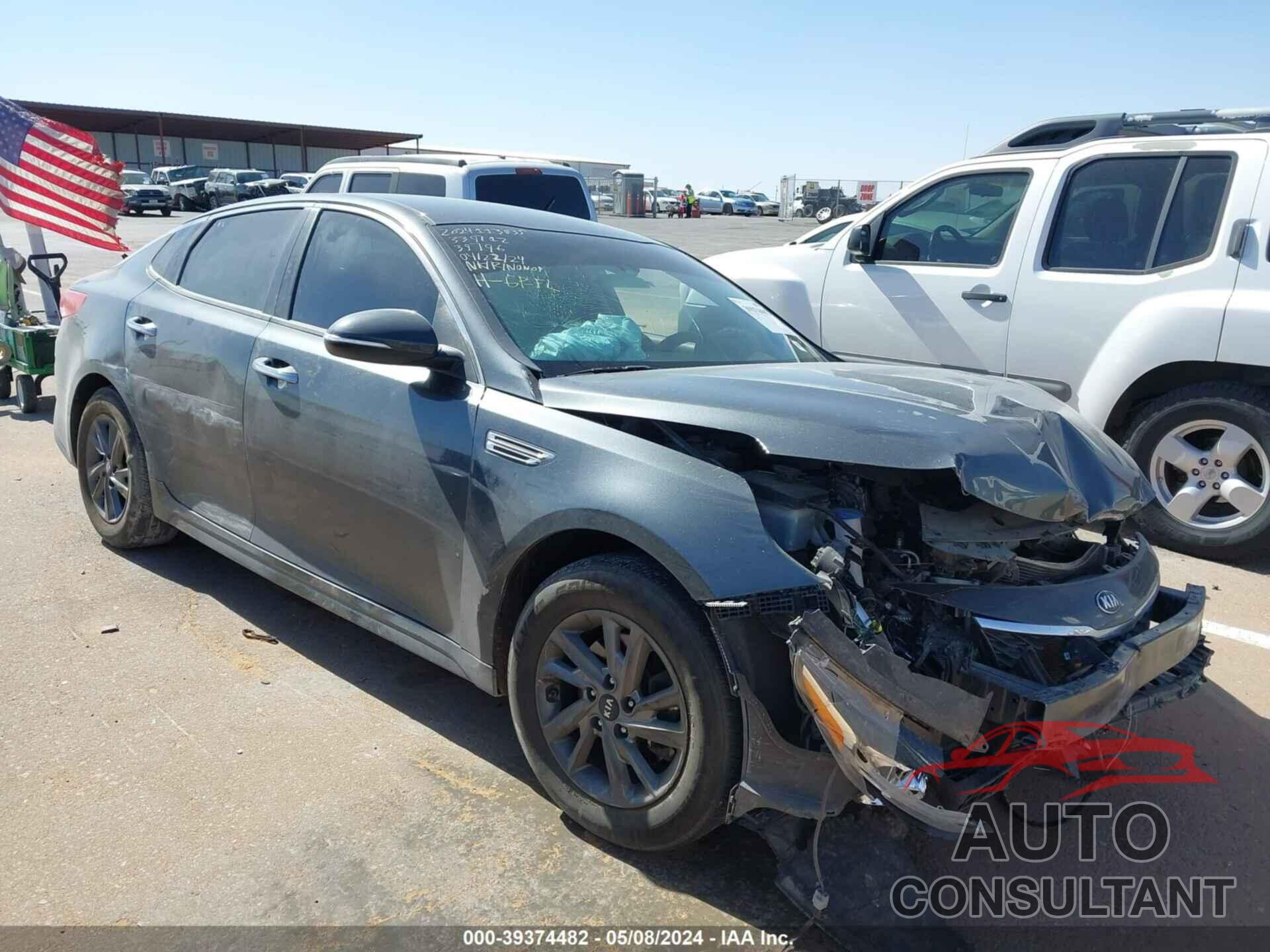 KIA OPTIMA 2020 - 5XXGT4L38LG395535