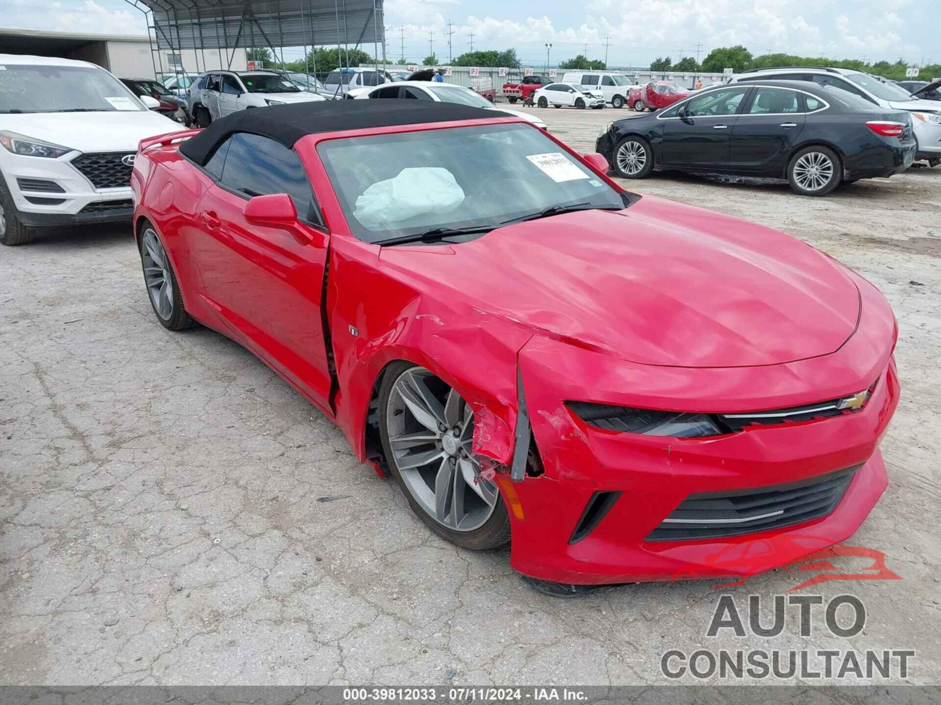 CHEVROLET CAMARO 2017 - 1G1FB3DS5H0159246