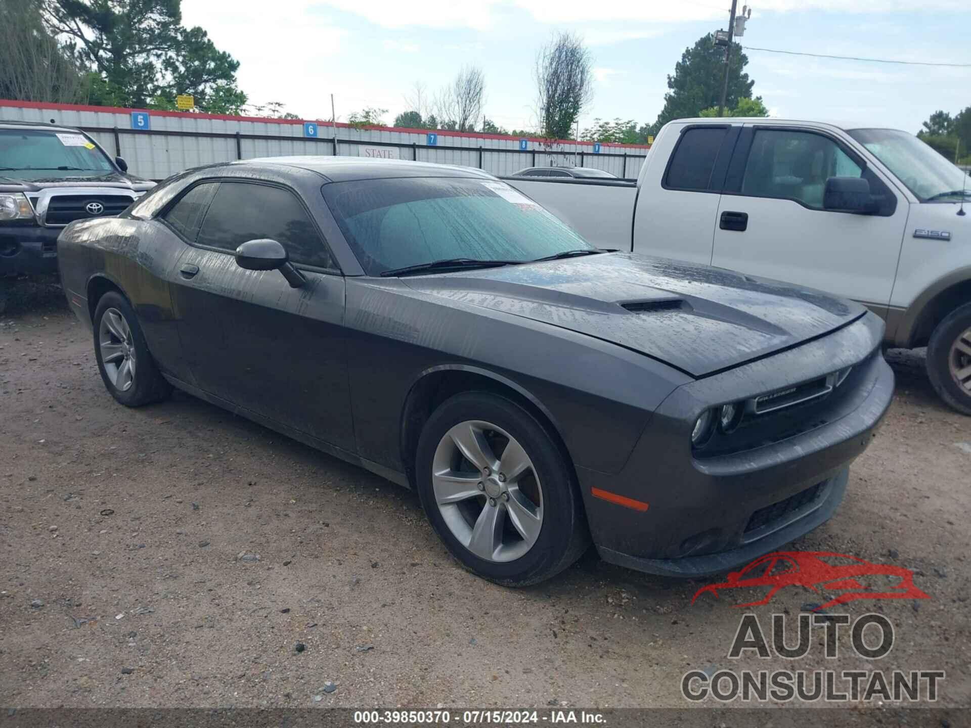 DODGE CHALLENGER 2016 - 2C3CDZAG2GH336969