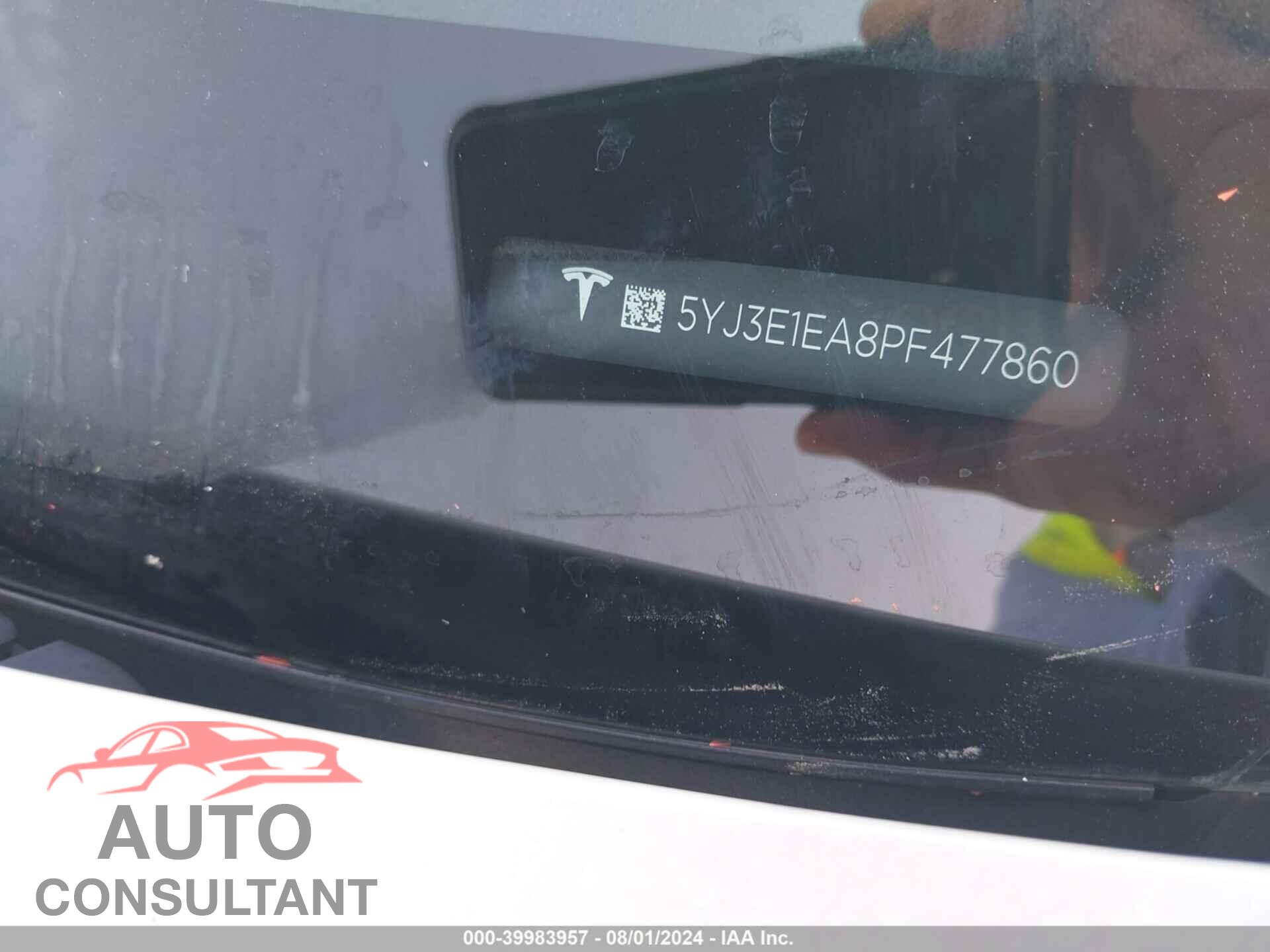 TESLA MODEL 3 2023 - 5YJ3E1EA8PF477860