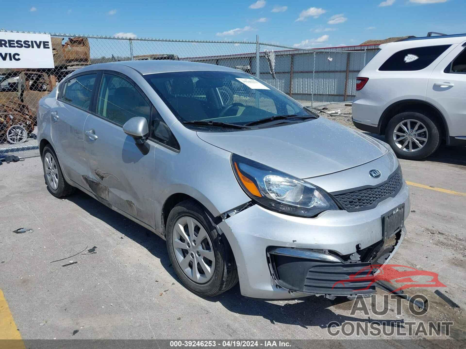 KIA RIO 2017 - KNADM4A33H6050905