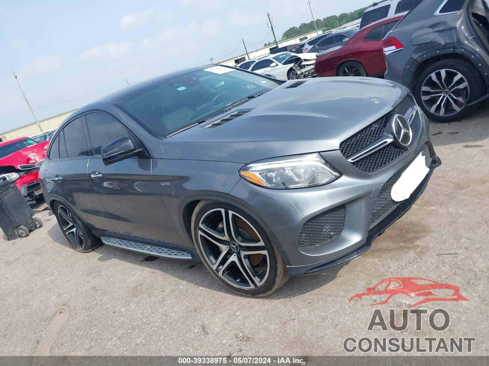 MERCEDES-BENZ AMG GLE 43 COUPE 2019 - 4JGED6EBXKA140279