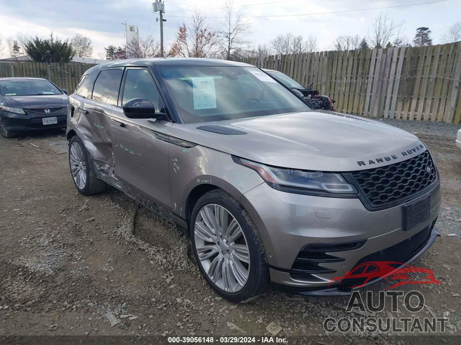 LAND ROVER RANGE ROVER VELAR 2021 - SALYM2FU6MA316802