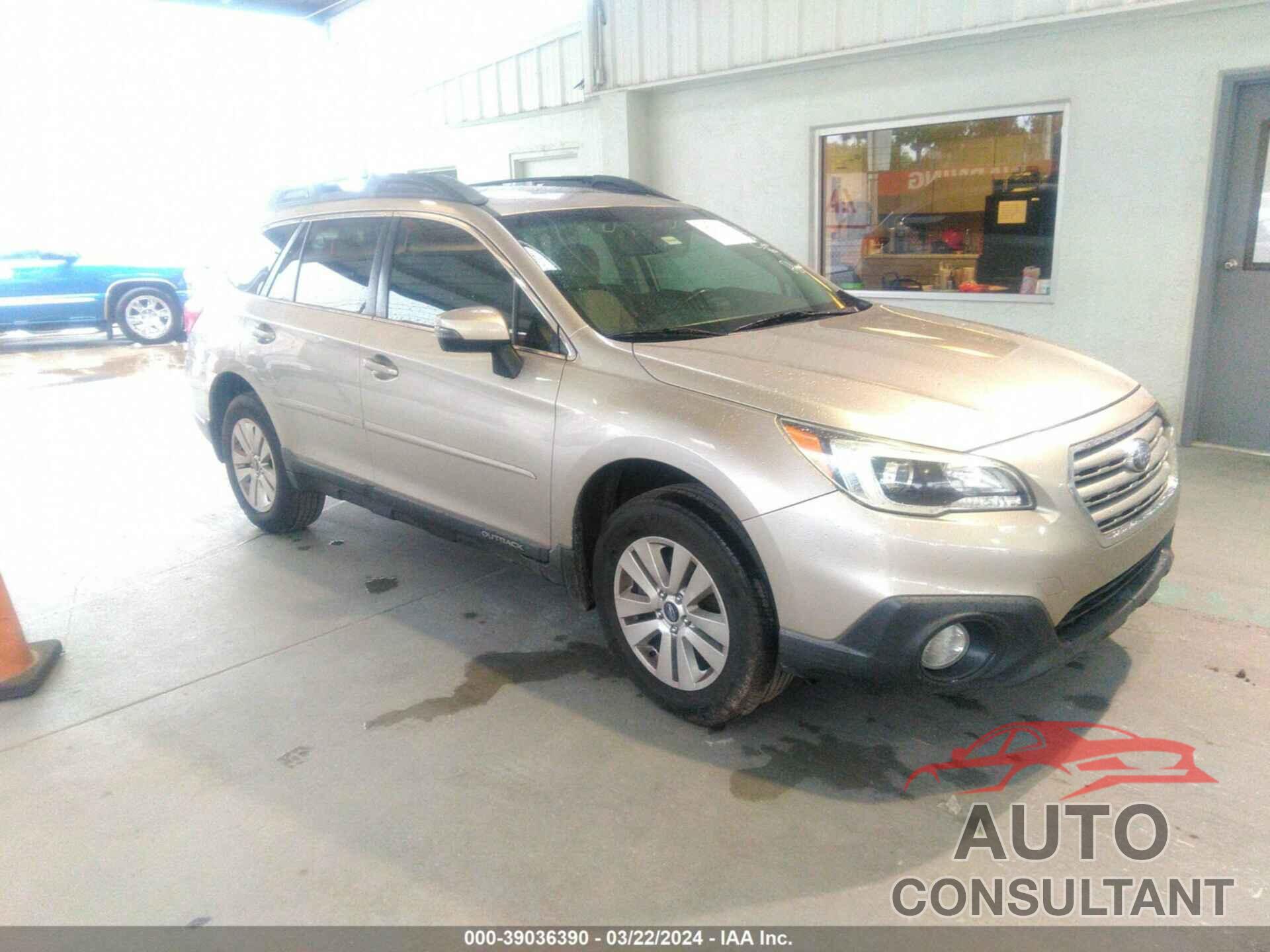 SUBARU OUTBACK 2016 - 4S4BSBHC4G3229914