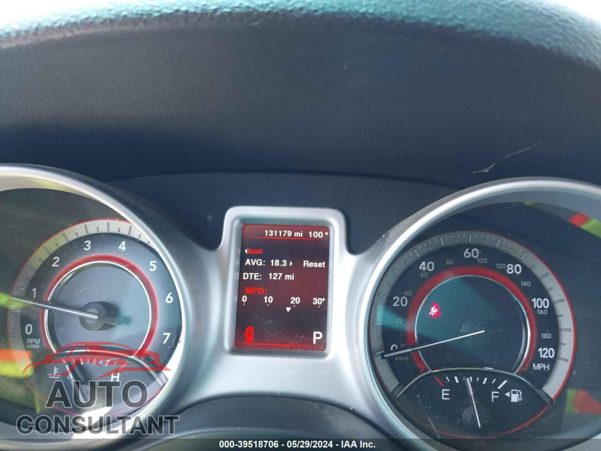 DODGE JOURNEY 2017 - 3C4PDCBG3HT526913