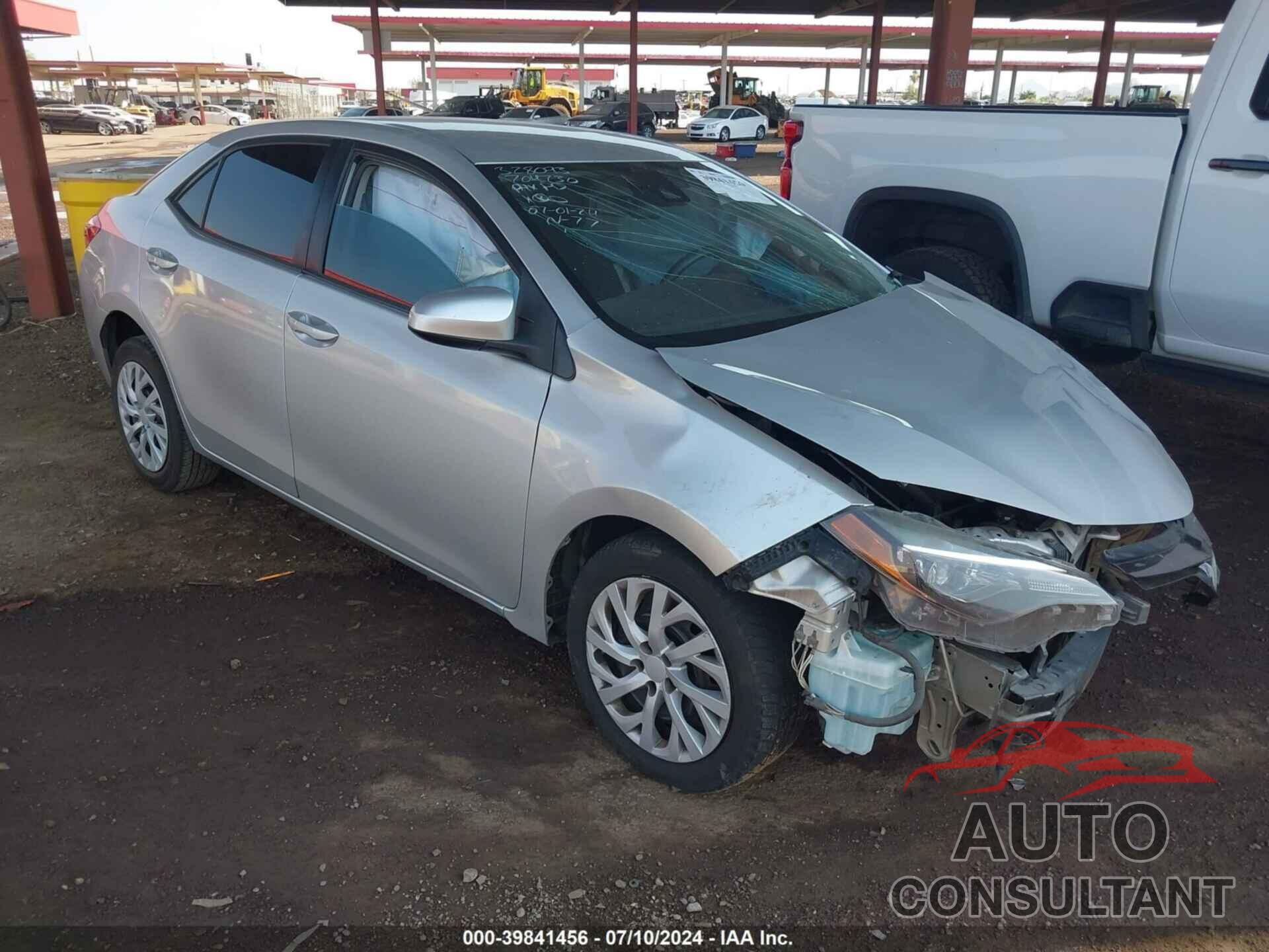 TOYOTA COROLLA 2017 - 5YFBURHE1HP704730