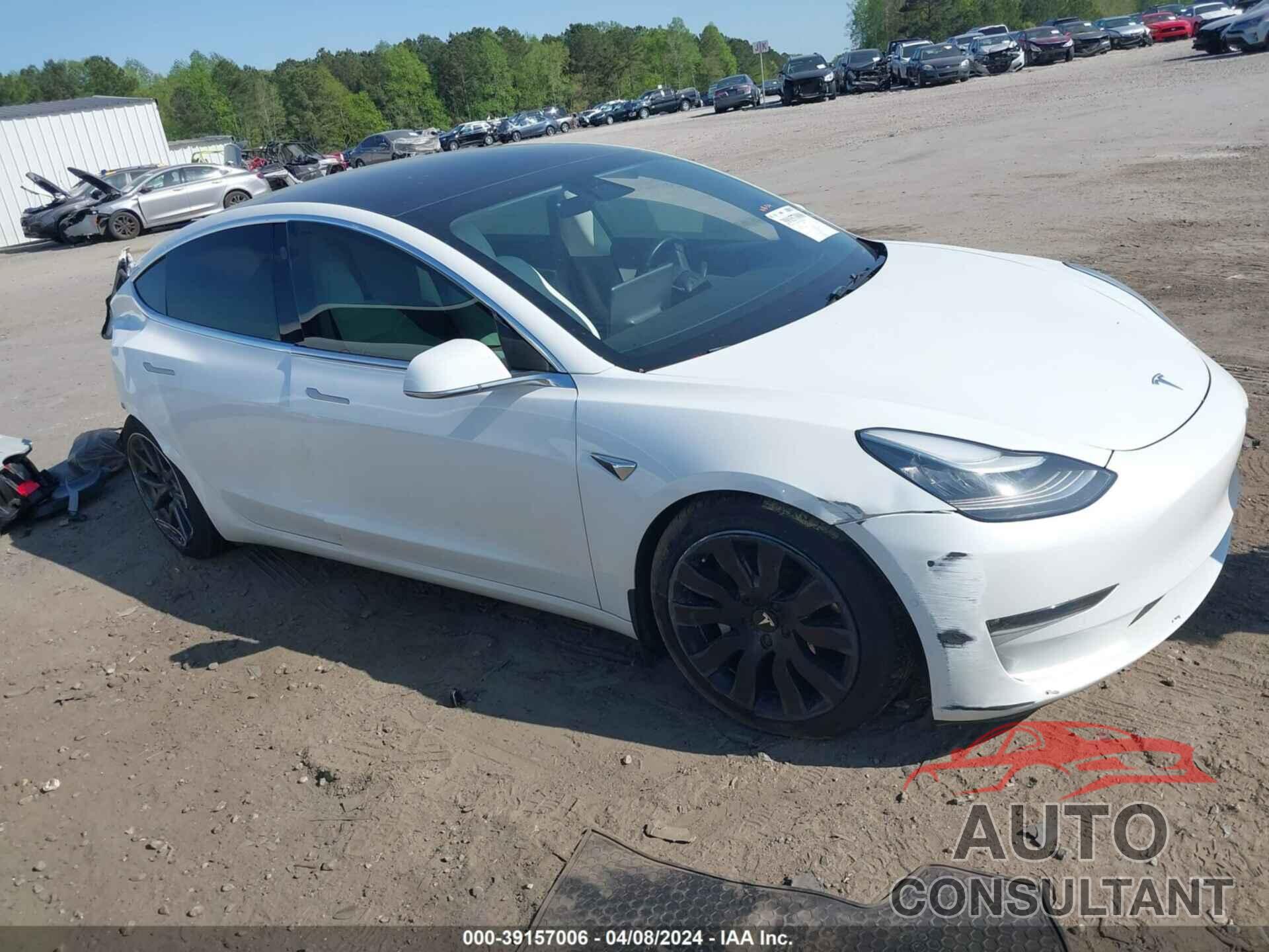 TESLA MODEL 3 2019 - 5YJ3E1EB5KF213903