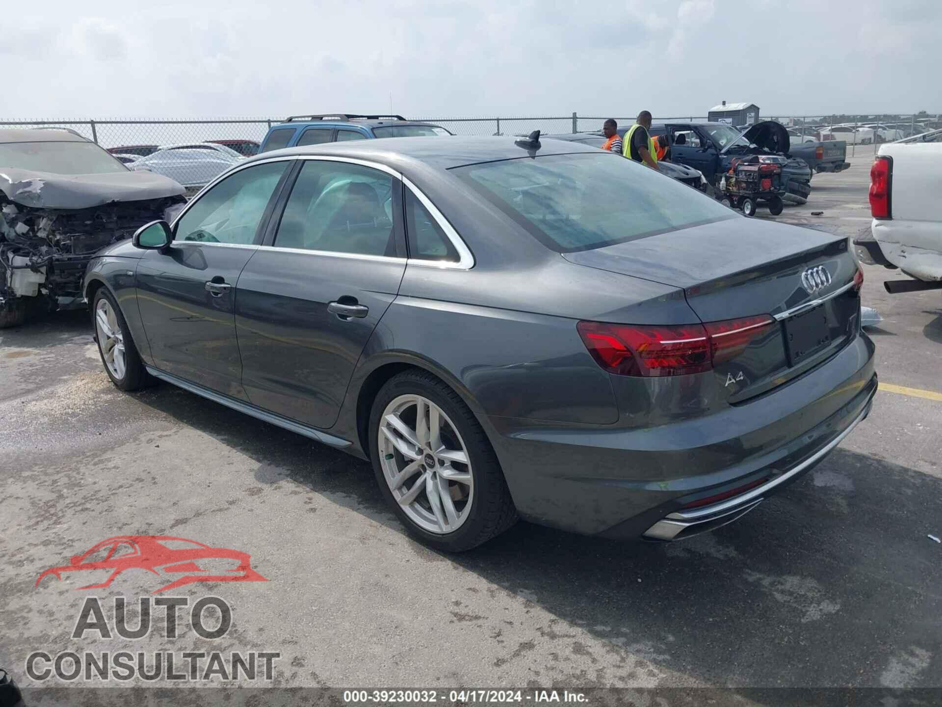 AUDI A4 2023 - WAUEAAF40PN003641