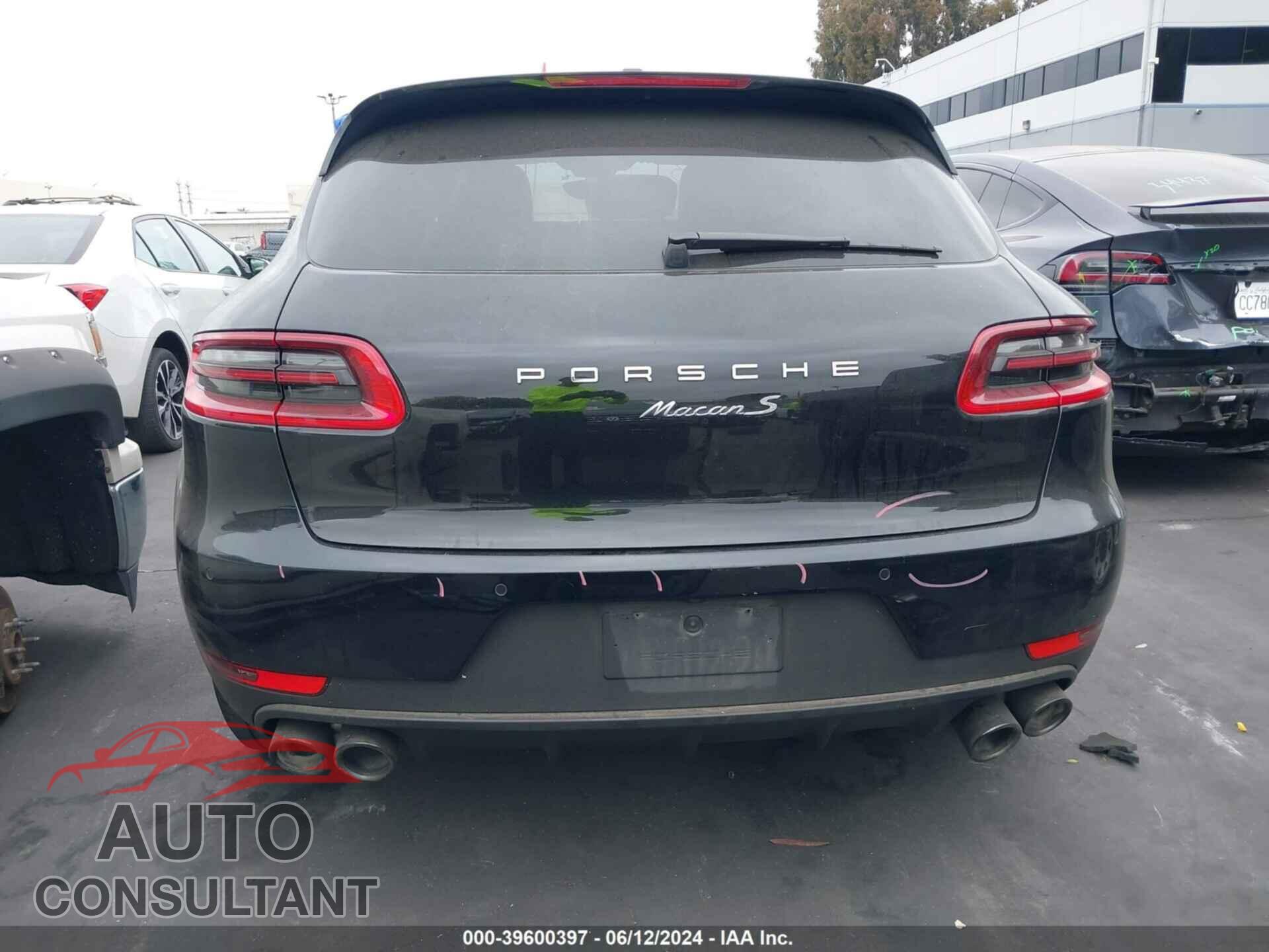 PORSCHE MACAN 2017 - WP1AA2A57HLB83493
