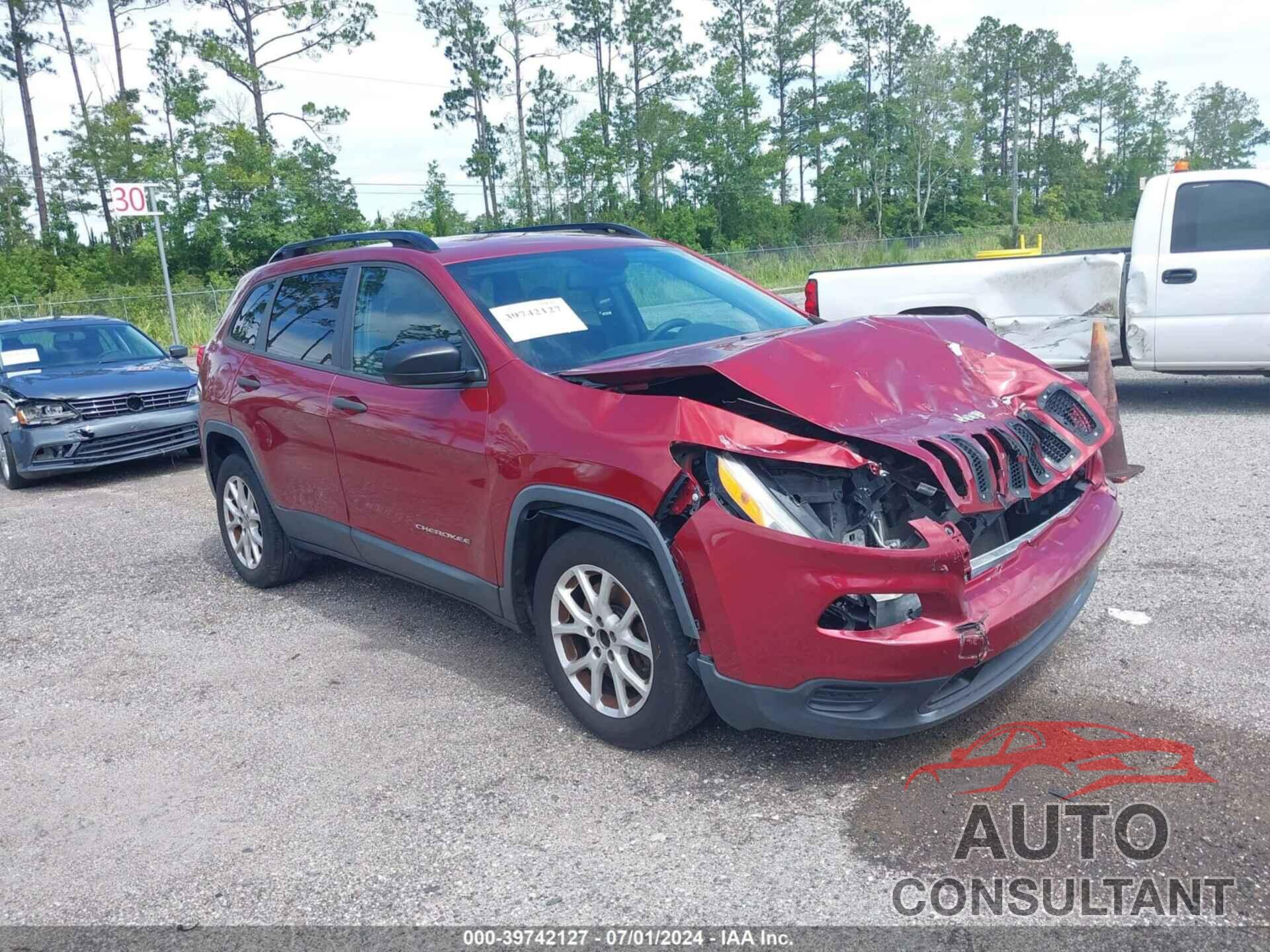 JEEP CHEROKEE 2017 - 1C4PJLAB3HW592788