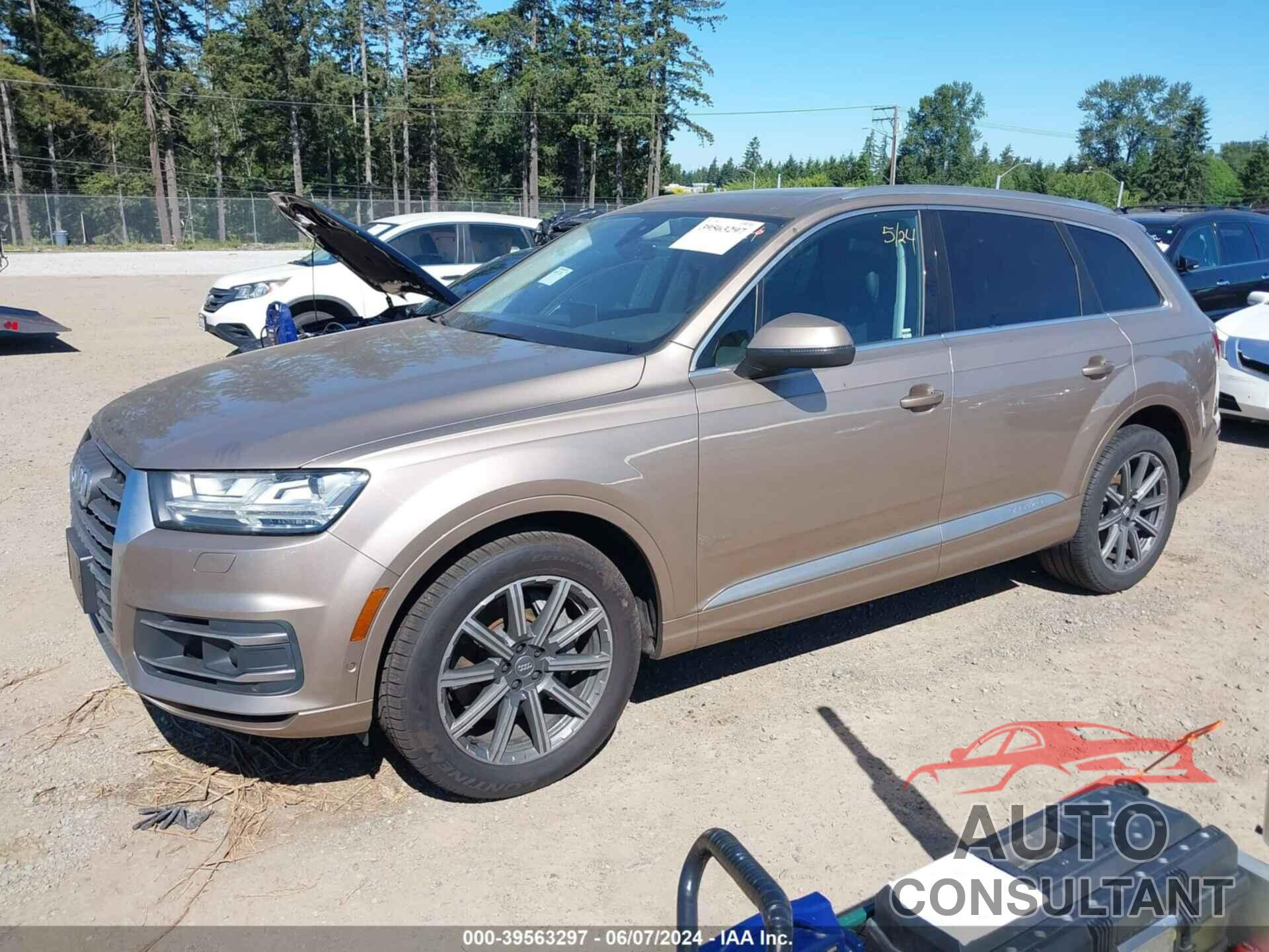 AUDI Q7 2019 - WA1LAAF71KD034832