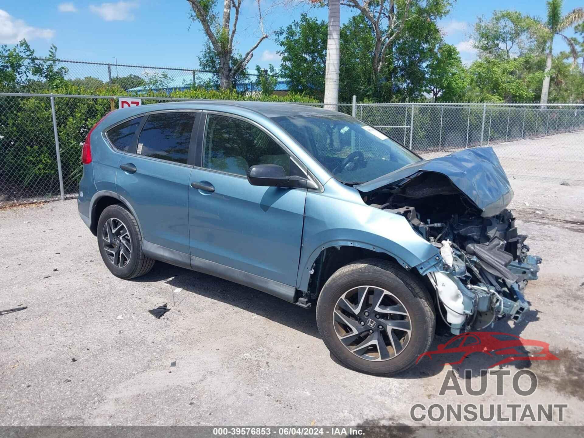 HONDA CR-V 2016 - 2HKRM3H43GH512935