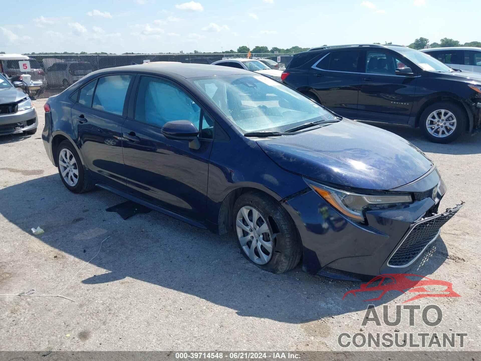 TOYOTA COROLLA 2021 - 5YFEPMAE9MP248990