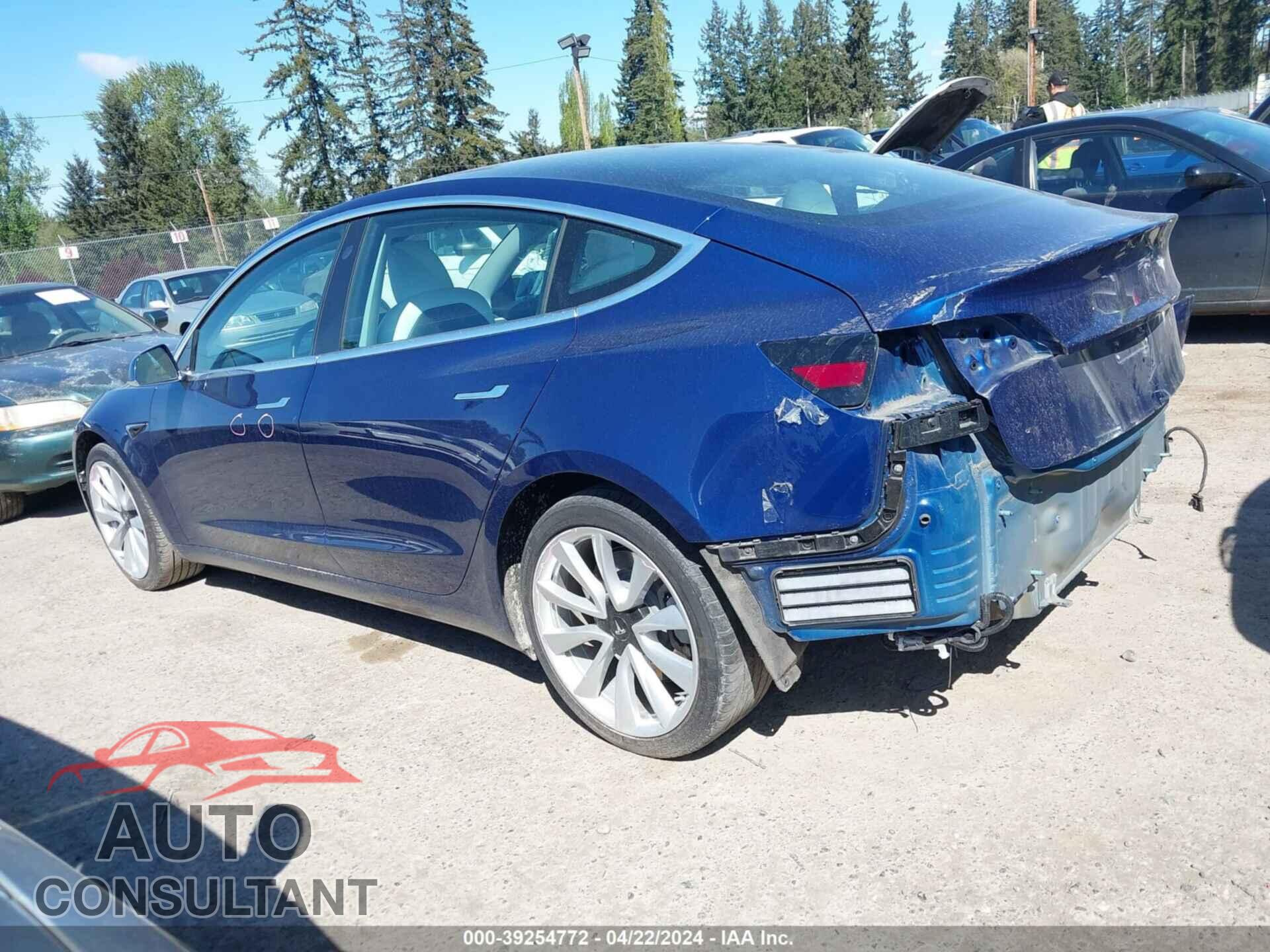 TESLA MODEL 3 2019 - 5YJ3E1EA3KF417879