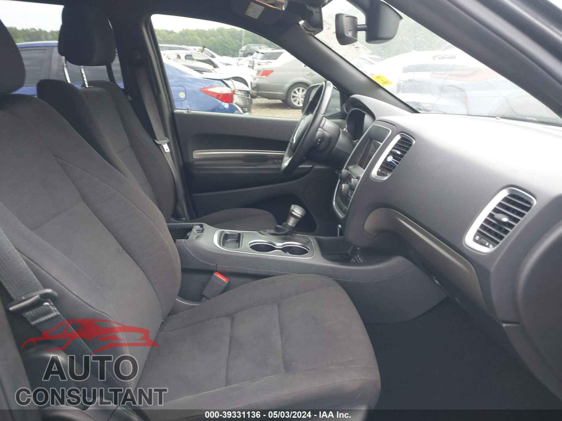 DODGE DURANGO 2019 - 1C4RDHAGXKC573575