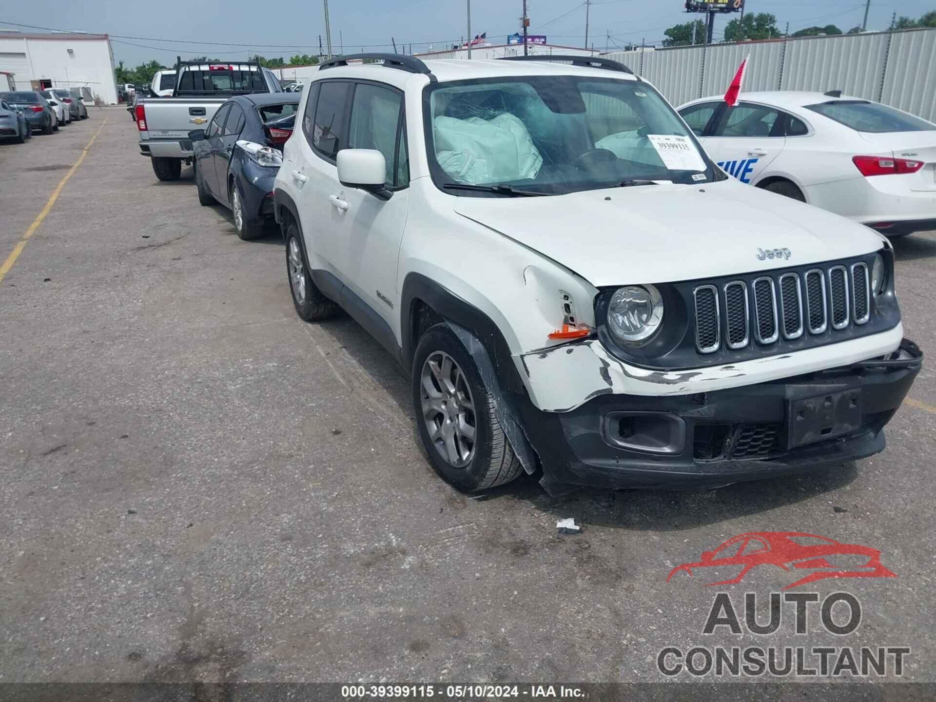 JEEP RENEGADE 2016 - ZACCJABT5GPC49437