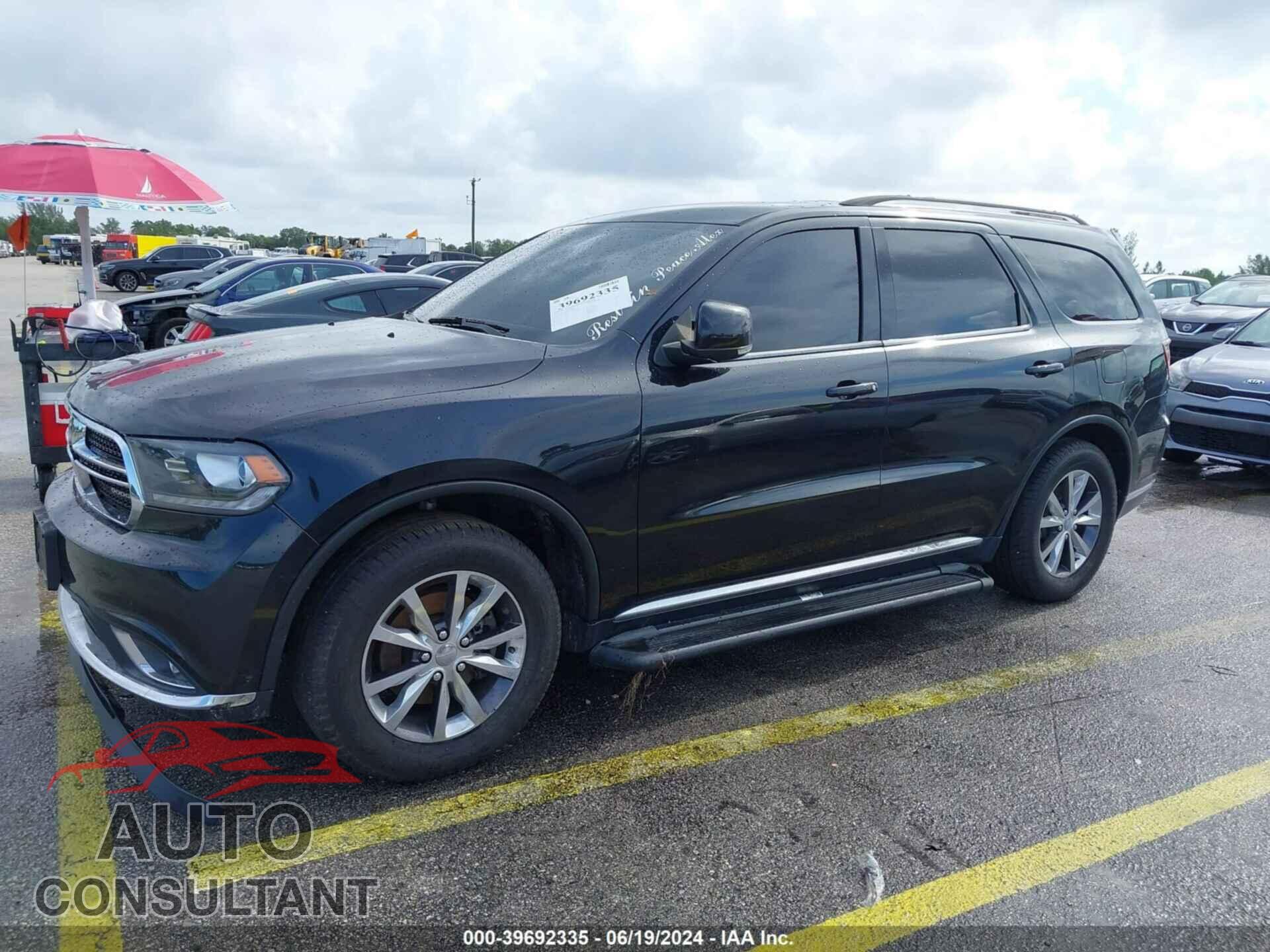 DODGE DURANGO 2016 - 1C4RDJDG2GC374983