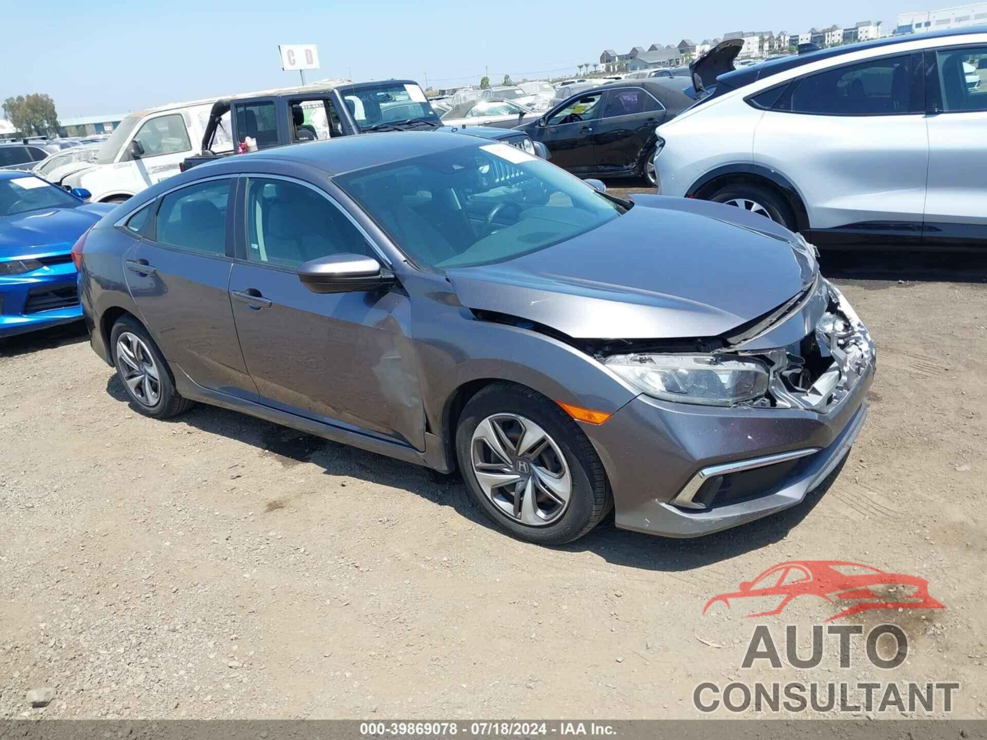 HONDA CIVIC 2019 - 19XFC2F66KE203543