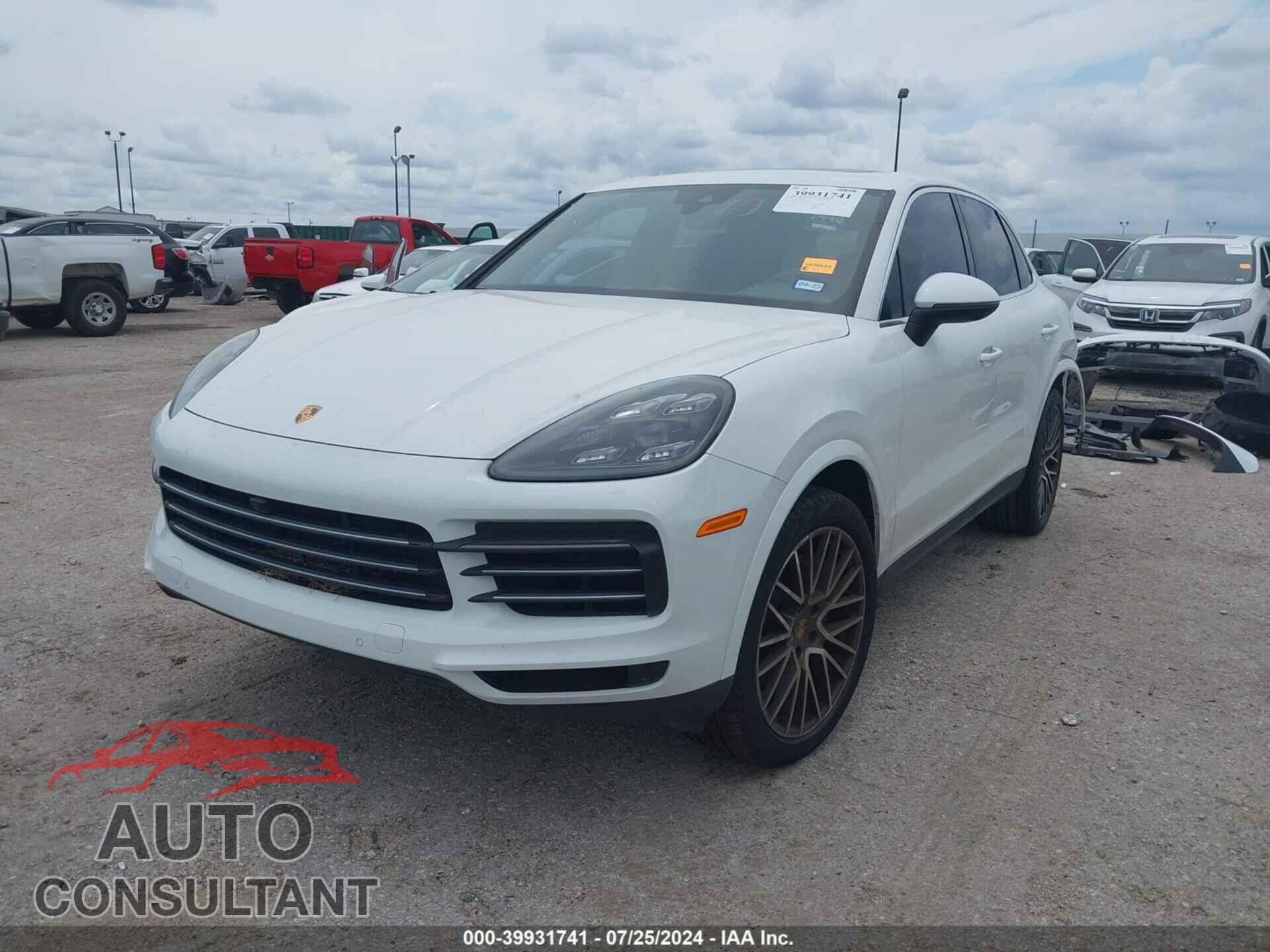 PORSCHE CAYENNE 2020 - WP1AA2AY0LDA02215
