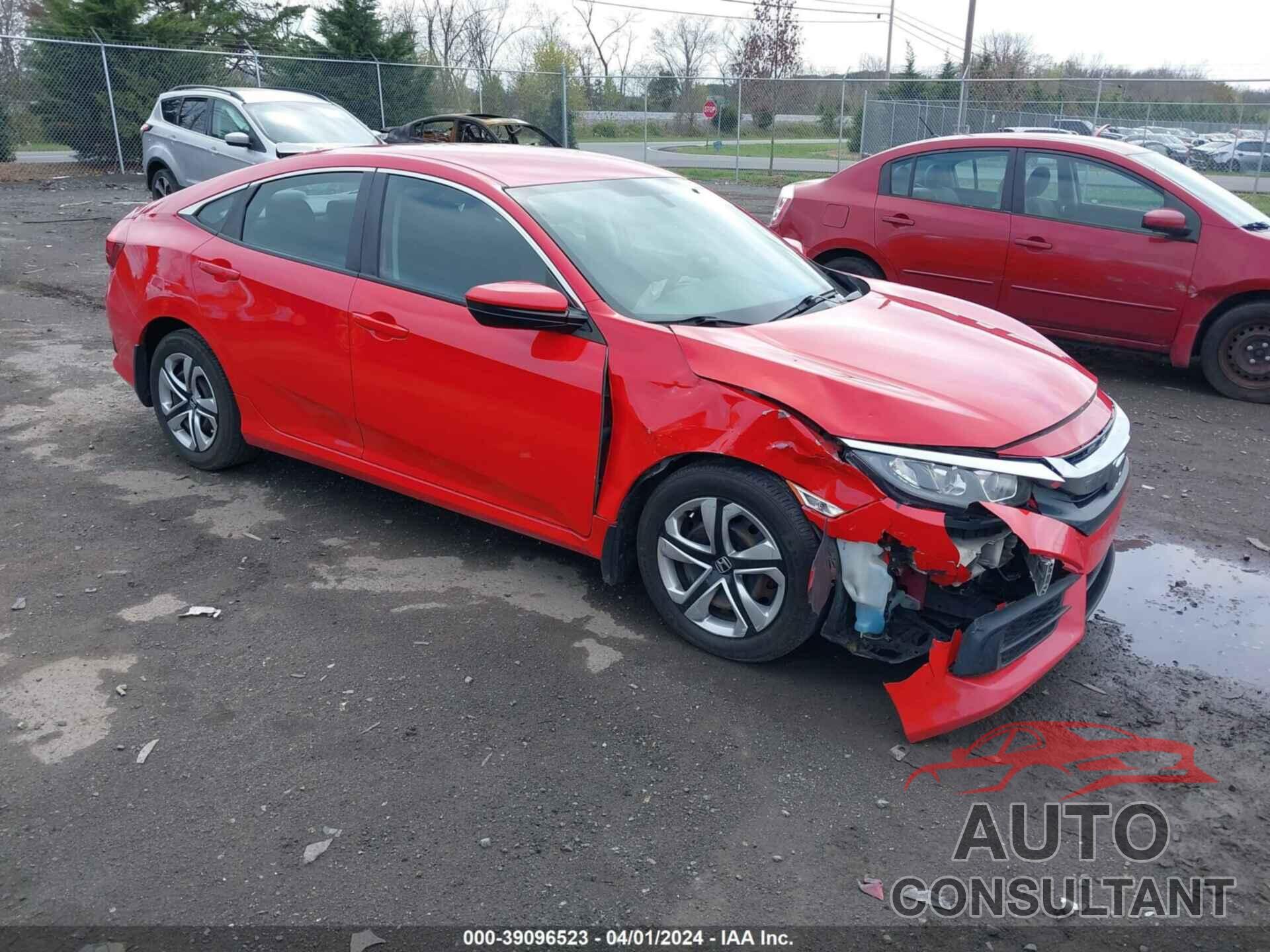 HONDA CIVIC 2016 - 2HGFC2F51GH563601