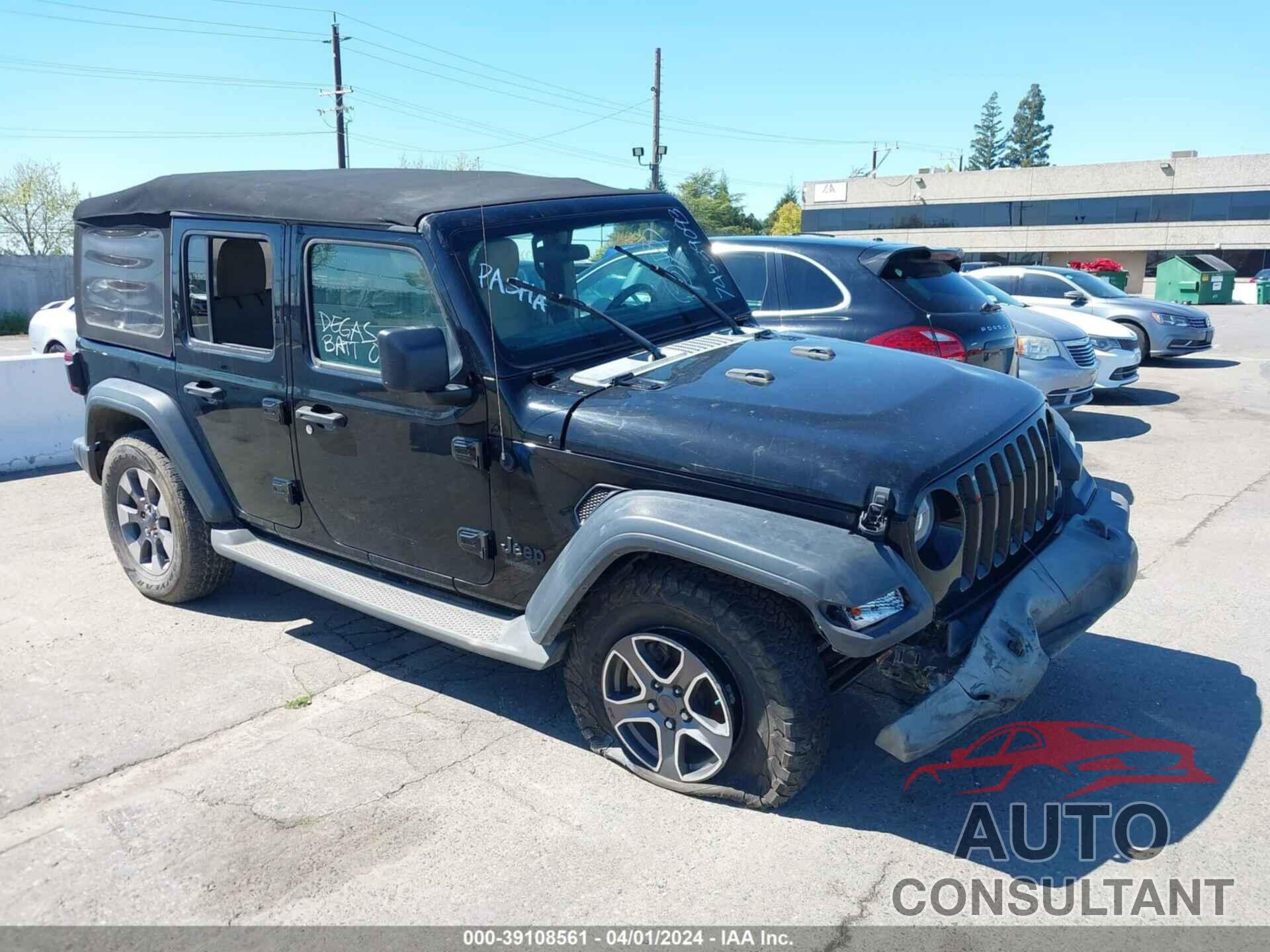 JEEP WRANGLER UNLIMITED 2020 - 1C4HJXDN2LW154225
