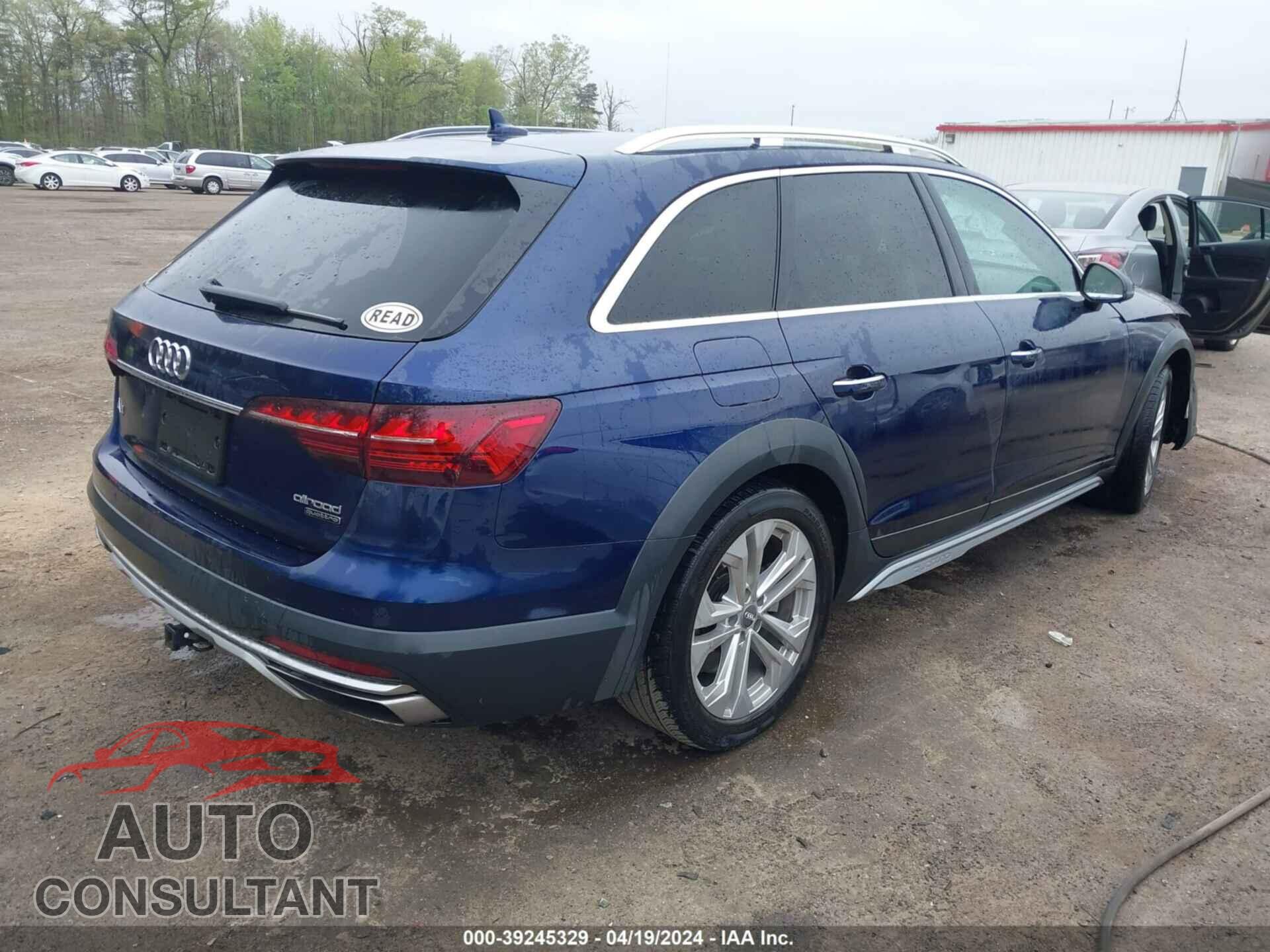 AUDI A4 ALLROAD 2020 - WA18NAF42LA026211