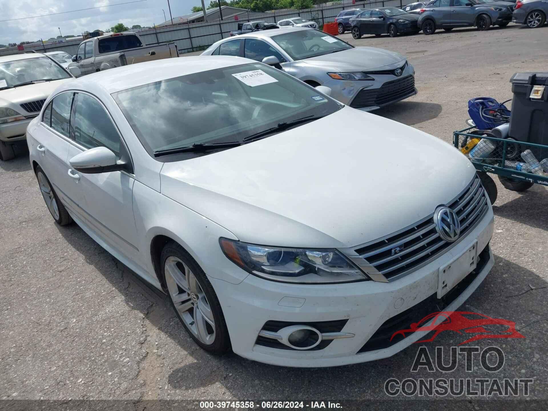 VOLKSWAGEN CC 2016 - WVWBN7AN3GE516590