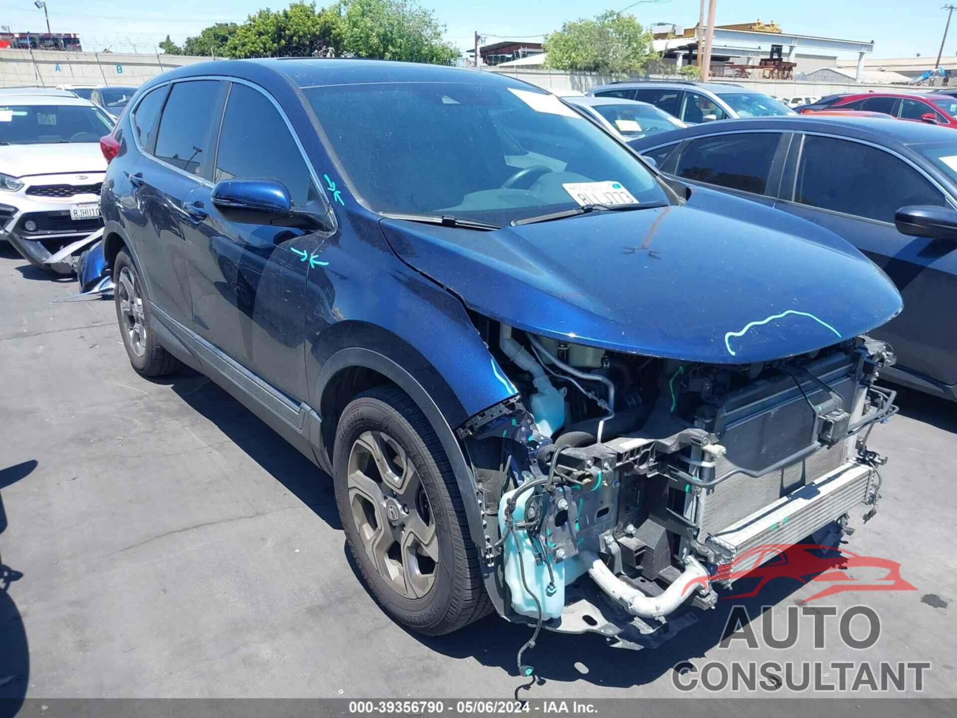 HONDA CR-V 2019 - 5J6RW1H58KA044220