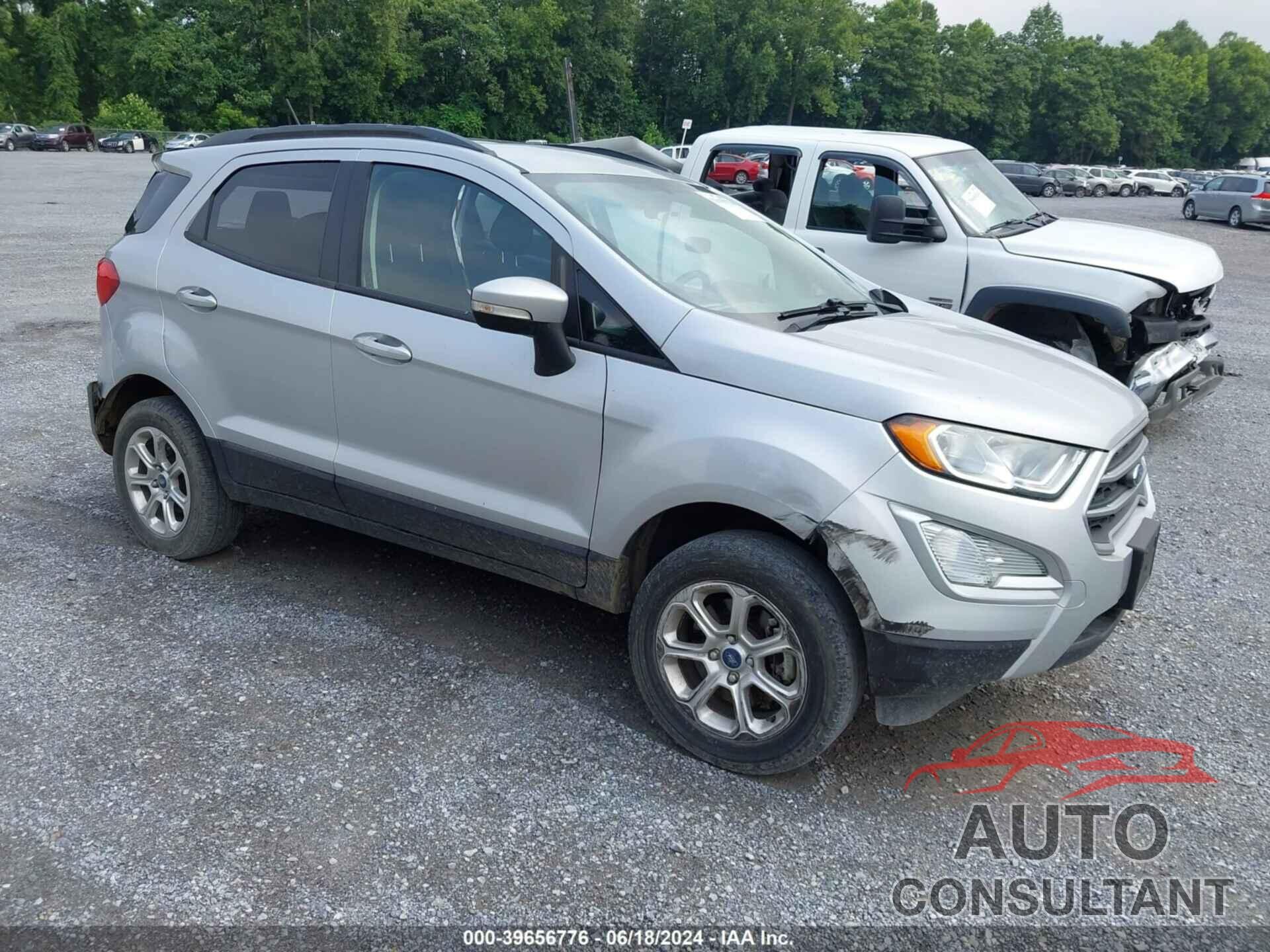 FORD ECOSPORT 2019 - MAJ6S3GL0KC291029