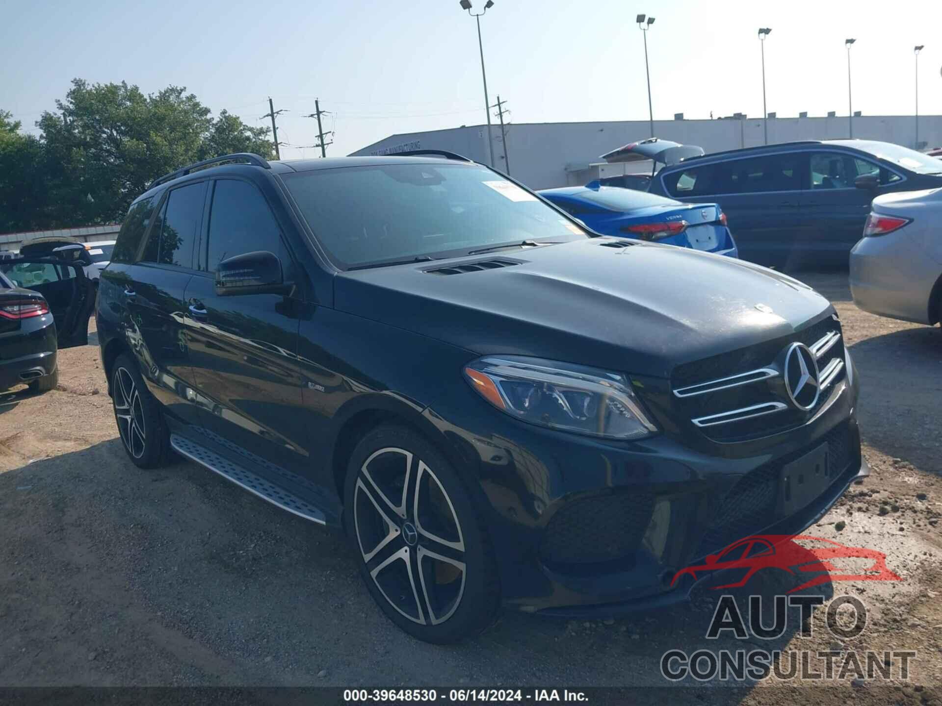 MERCEDES-BENZ AMG GLE 43 2019 - 4JGDA6EB7KB190829
