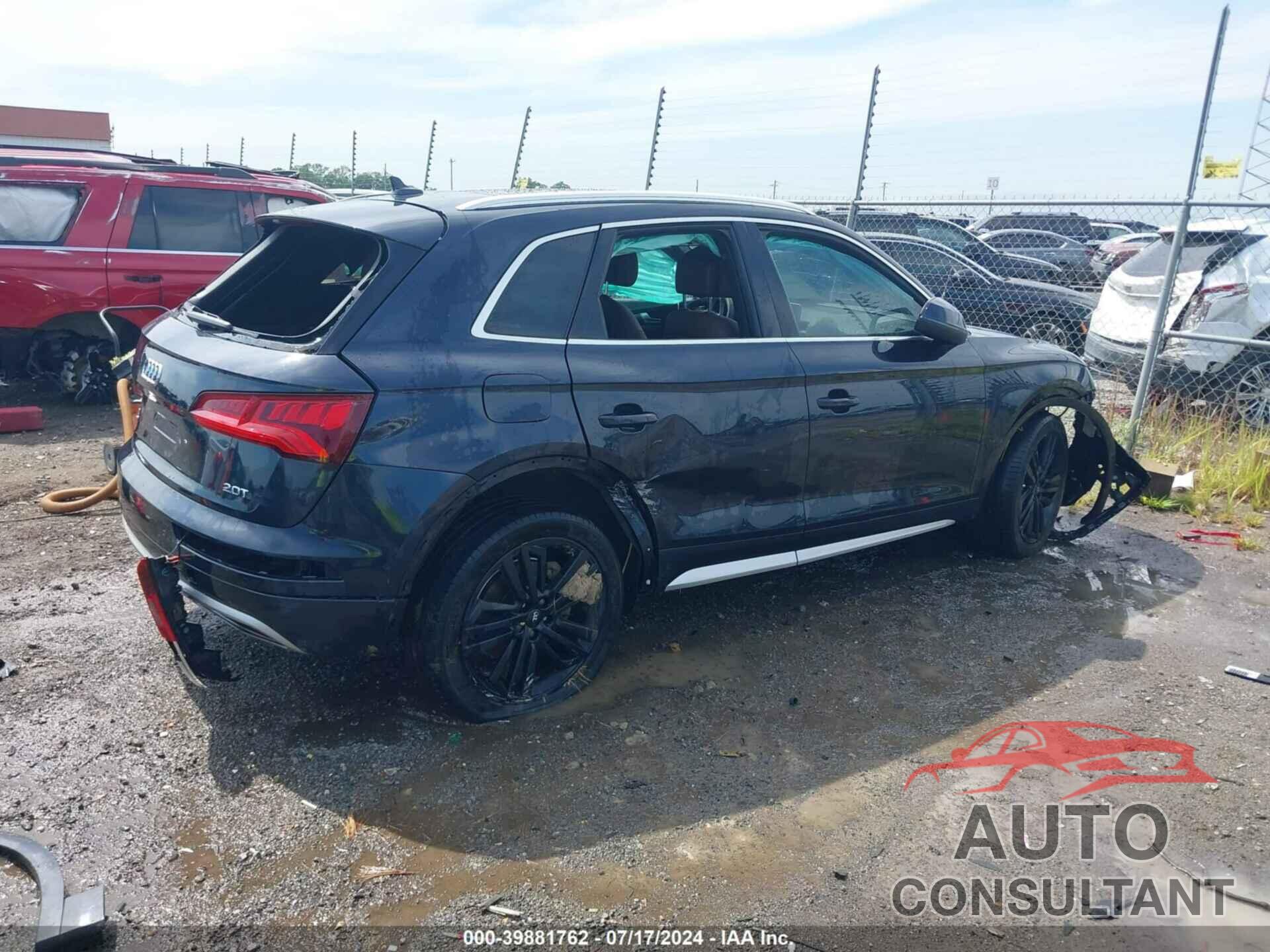 AUDI Q5 2018 - WA1BNAFY5J2045903