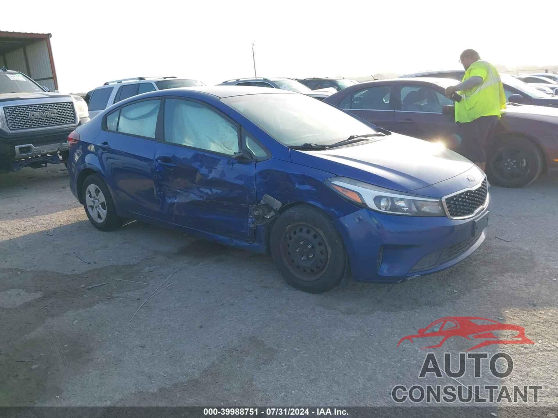 KIA FORTE 2017 - 3KPFK4A74HE096337