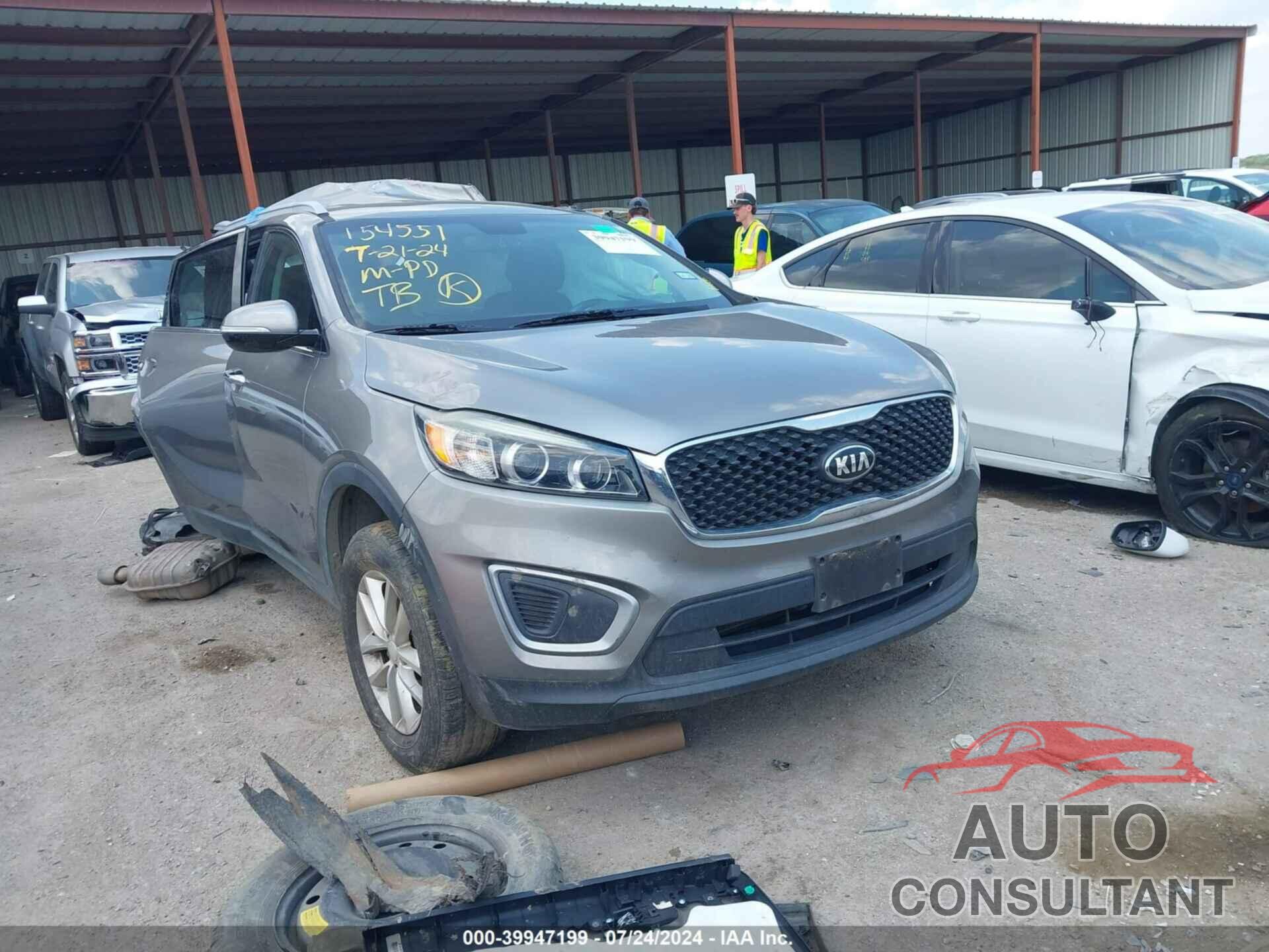 KIA SORENTO 2017 - 5XYPG4A3XHG251124