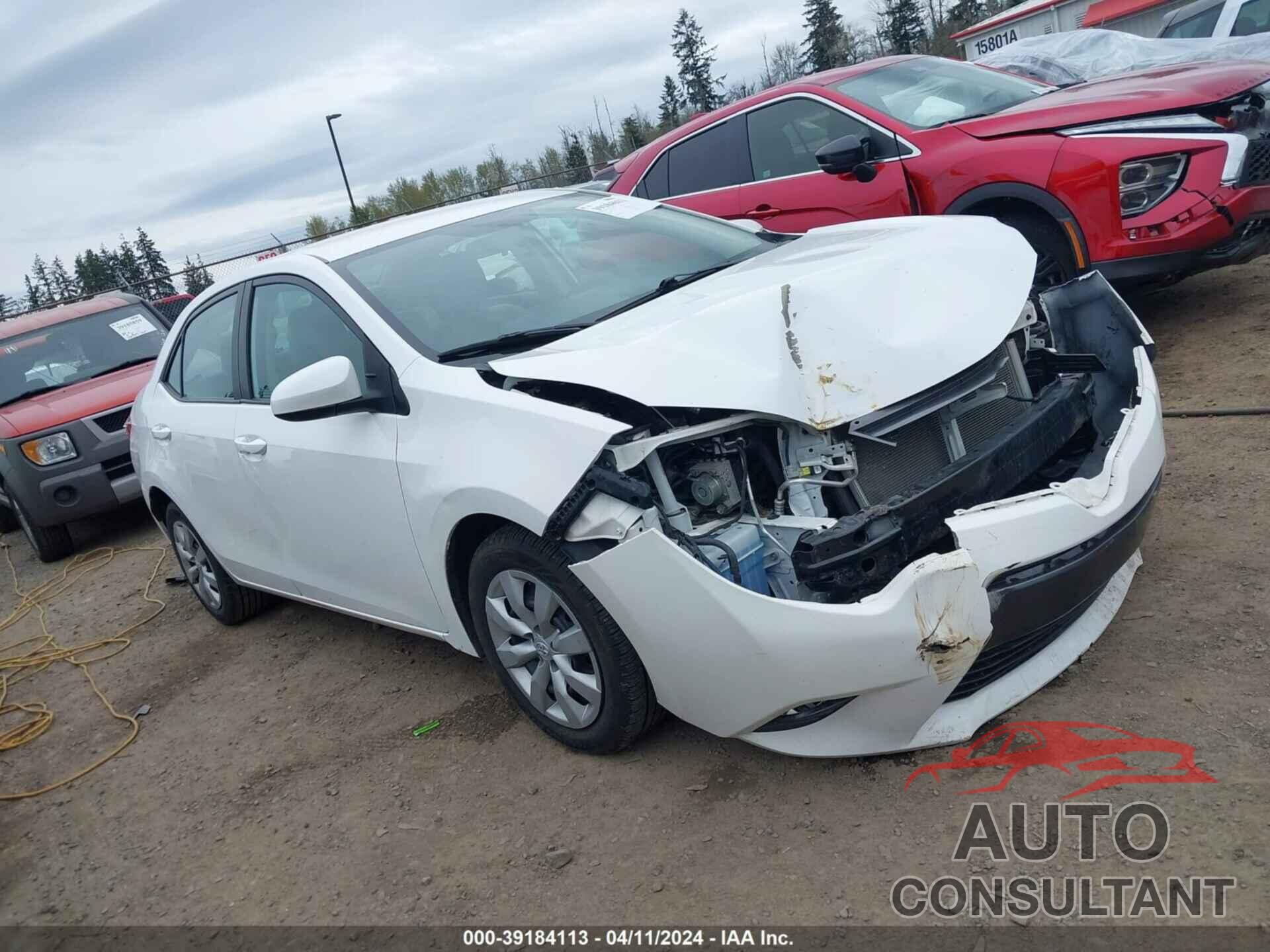 TOYOTA COROLLA 2016 - 2T1BURHE4GC591239