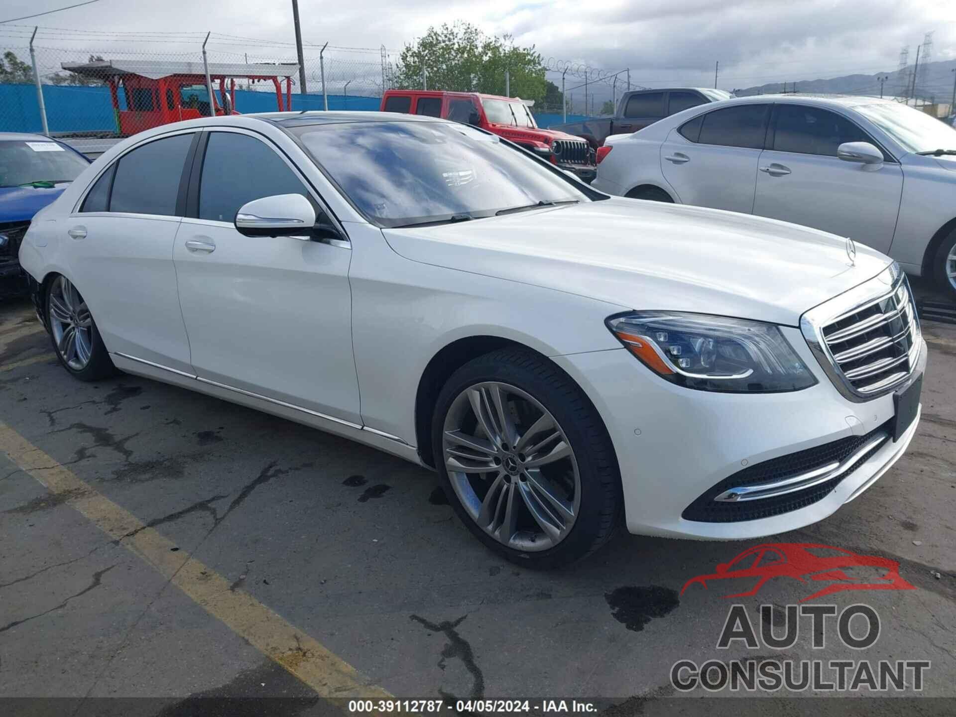 MERCEDES-BENZ S 560 2018 - WDDUG8DB7JA415793