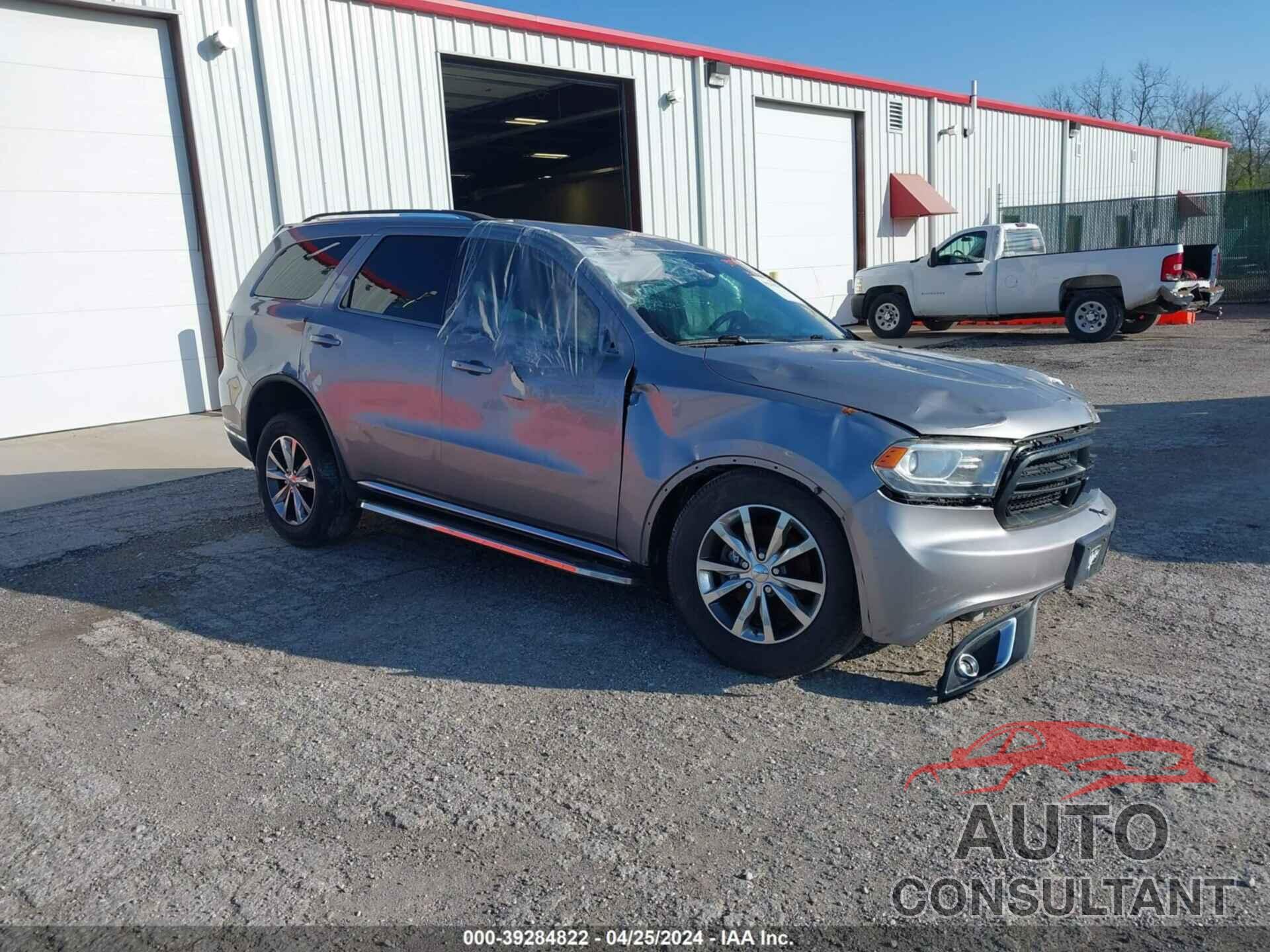DODGE DURANGO 2016 - 1C4RDJDG7GC322832