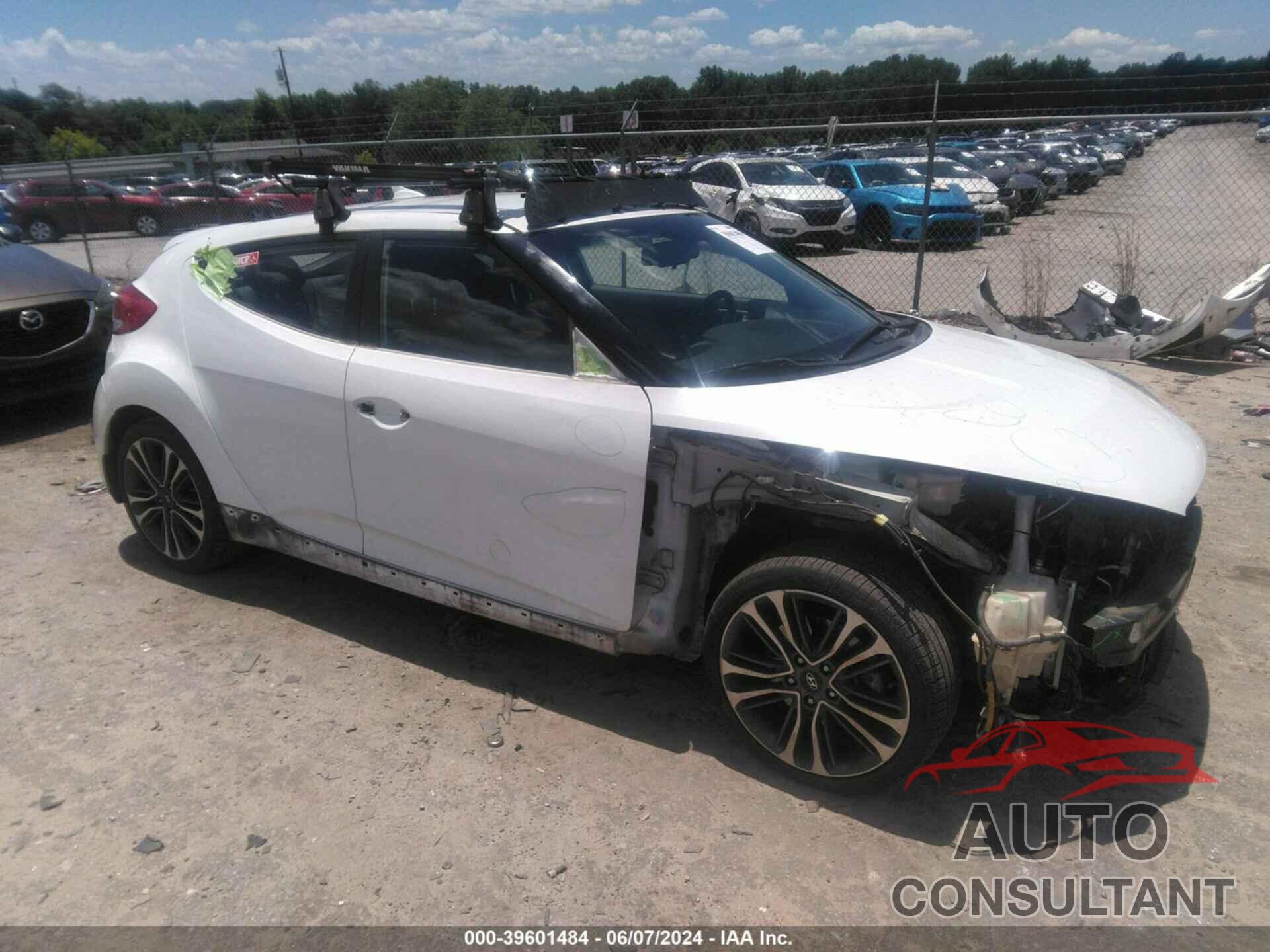 HYUNDAI VELOSTER 2016 - KMHTC6AE8GU265524