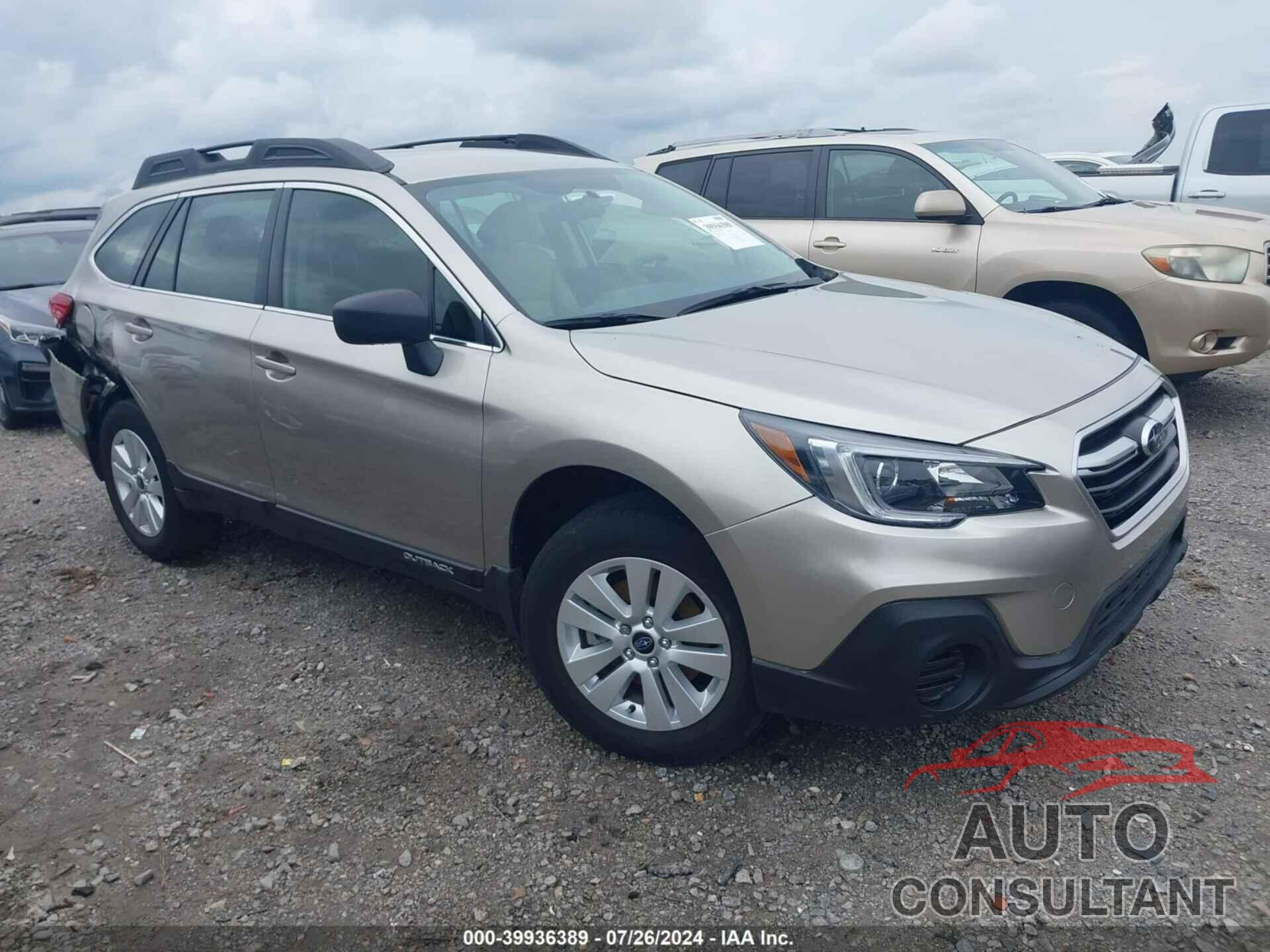 SUBARU OUTBACK 2018 - 4S4BSAAC6J3254874