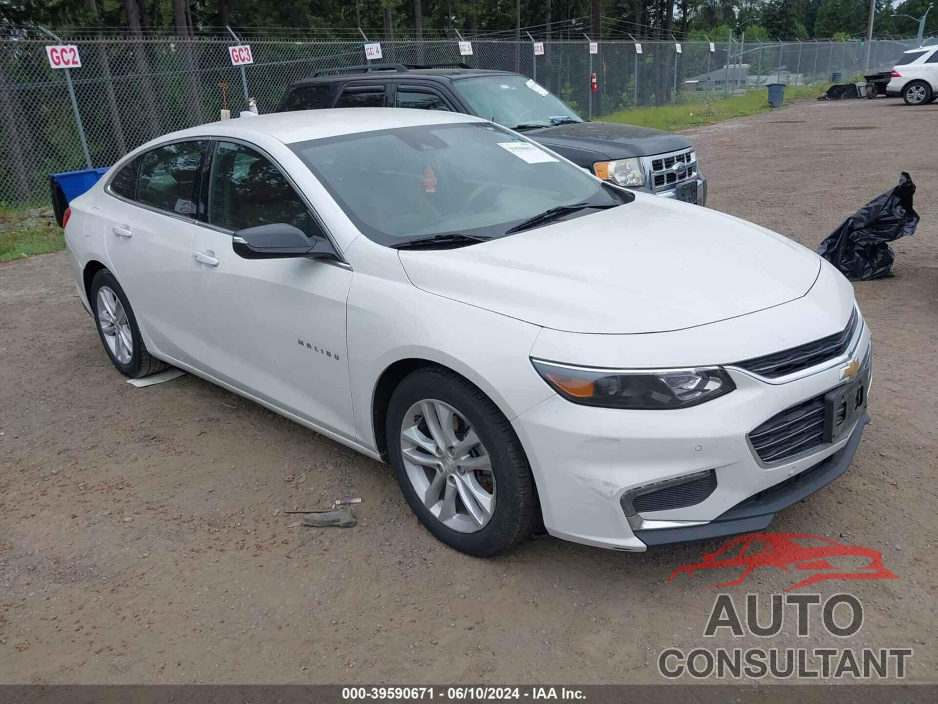 CHEVROLET MALIBU HYBRID 2017 - 1G1ZJ5SU9HF156430