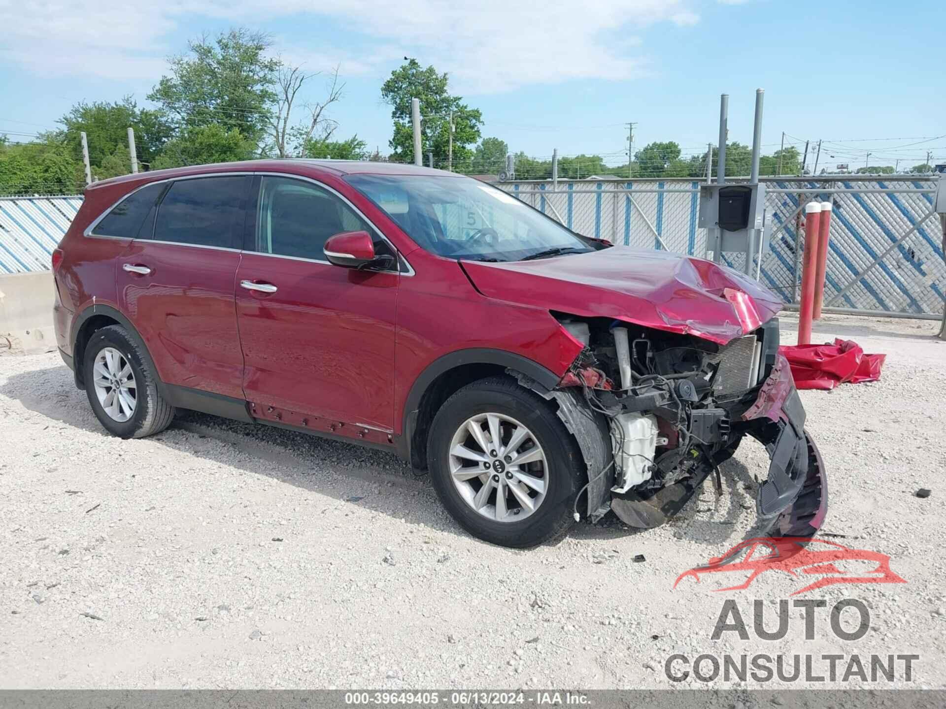 KIA SORENTO 2019 - 5XYPG4A30KG535174