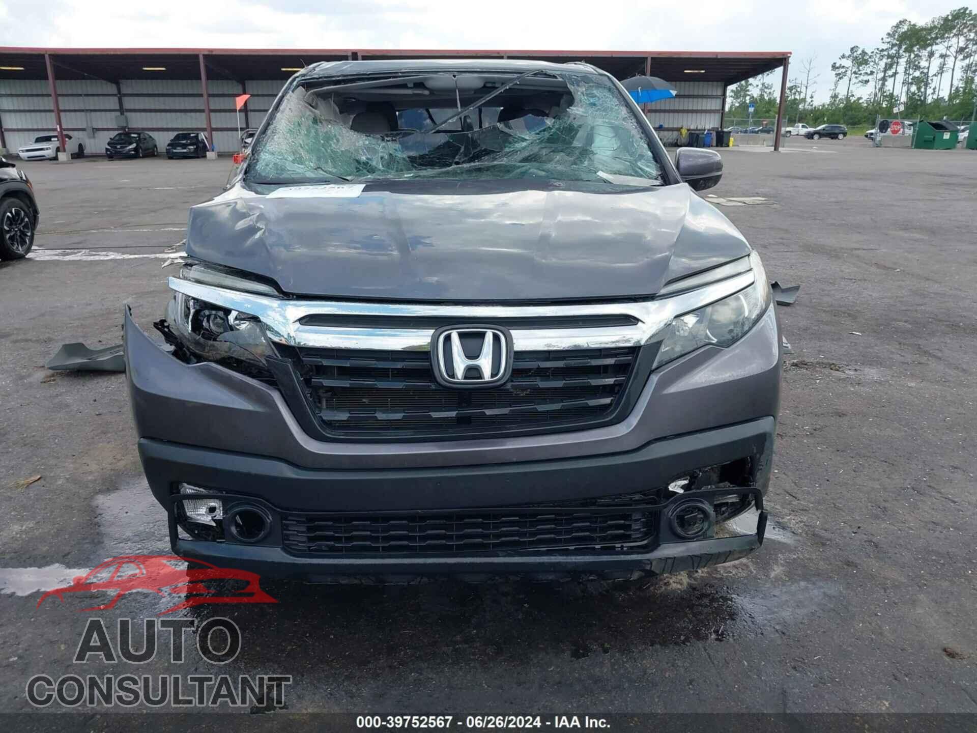 HONDA RIDGELINE 2019 - 5FPYK2F61KB001979