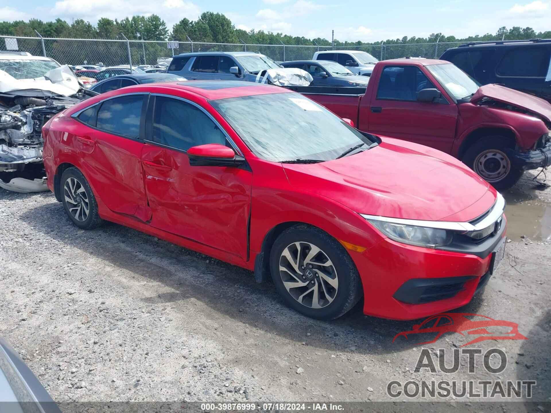 HONDA CIVIC 2016 - 2HGFC2F76GH502214