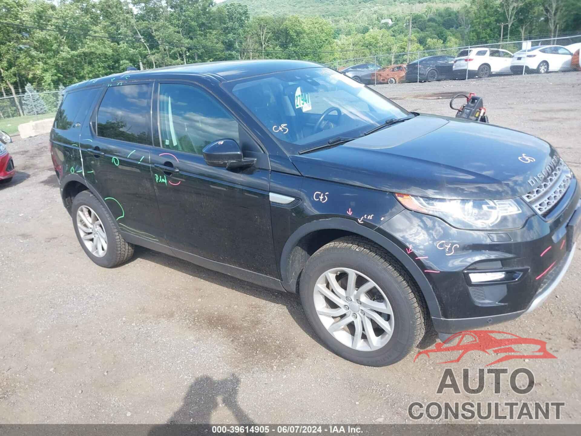 LAND ROVER DISCOVERY SPORT 2018 - SALCR2RX1JH732597