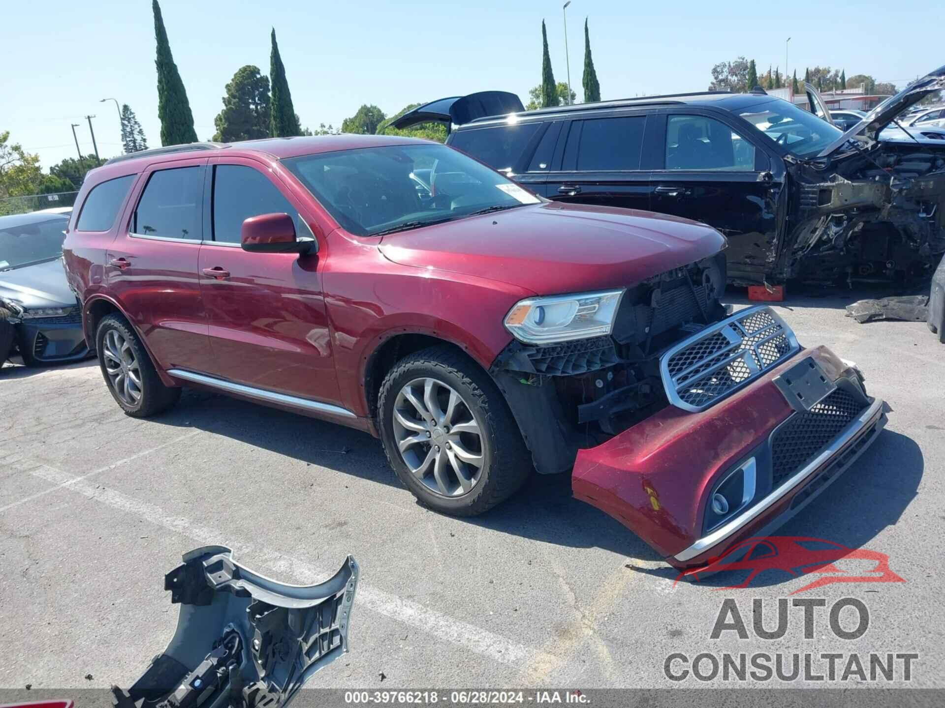 DODGE DURANGO 2017 - 1C4RDHAG6HC759462