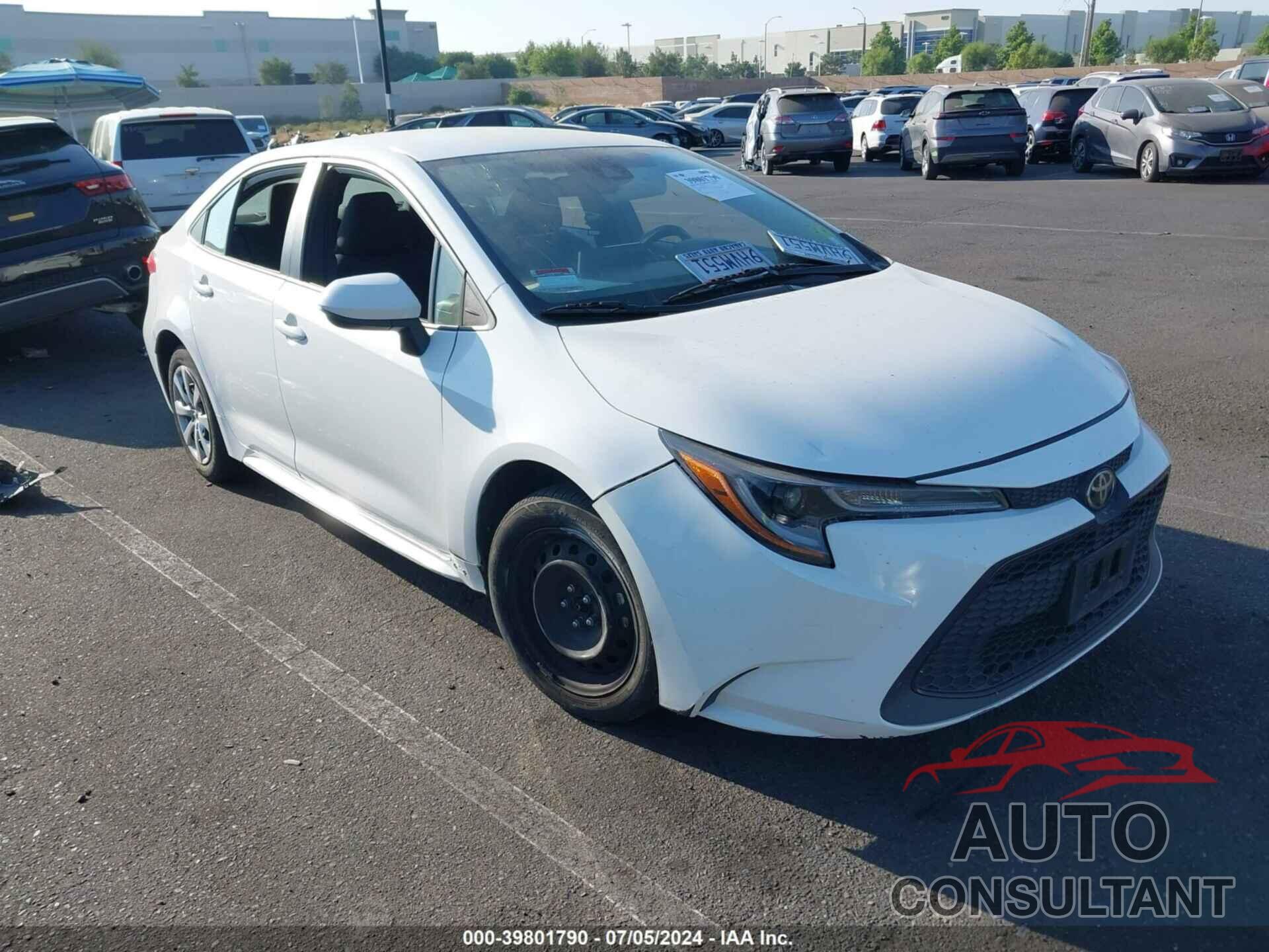 TOYOTA COROLLA 2021 - 5YFEPMAE5MP183524