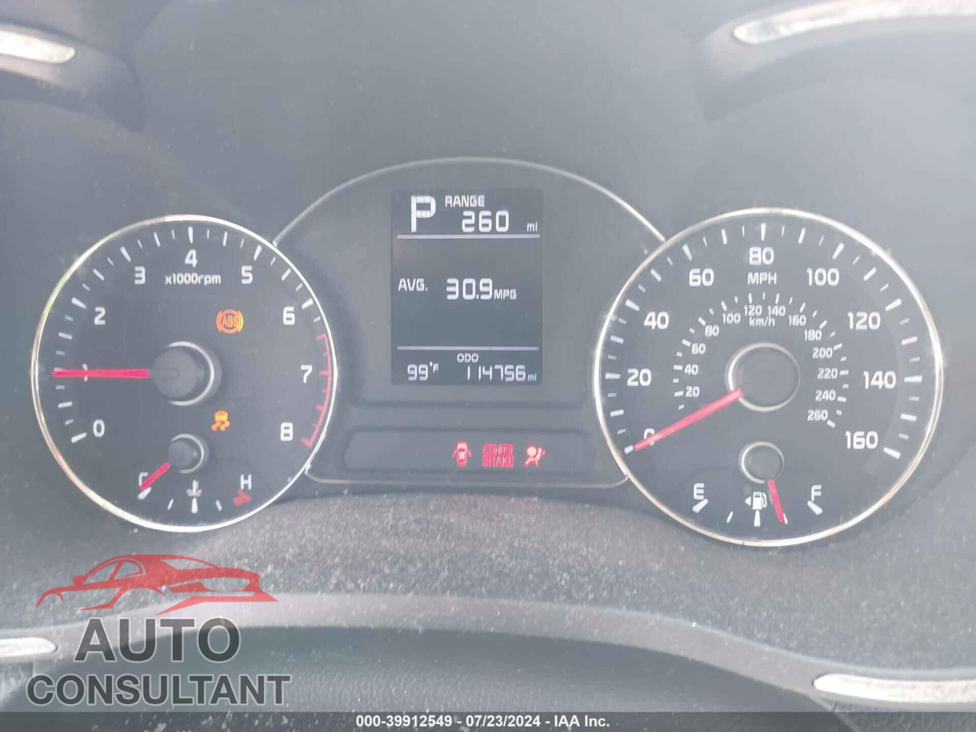 KIA FORTE 2017 - 3KPFK4A71HE026696