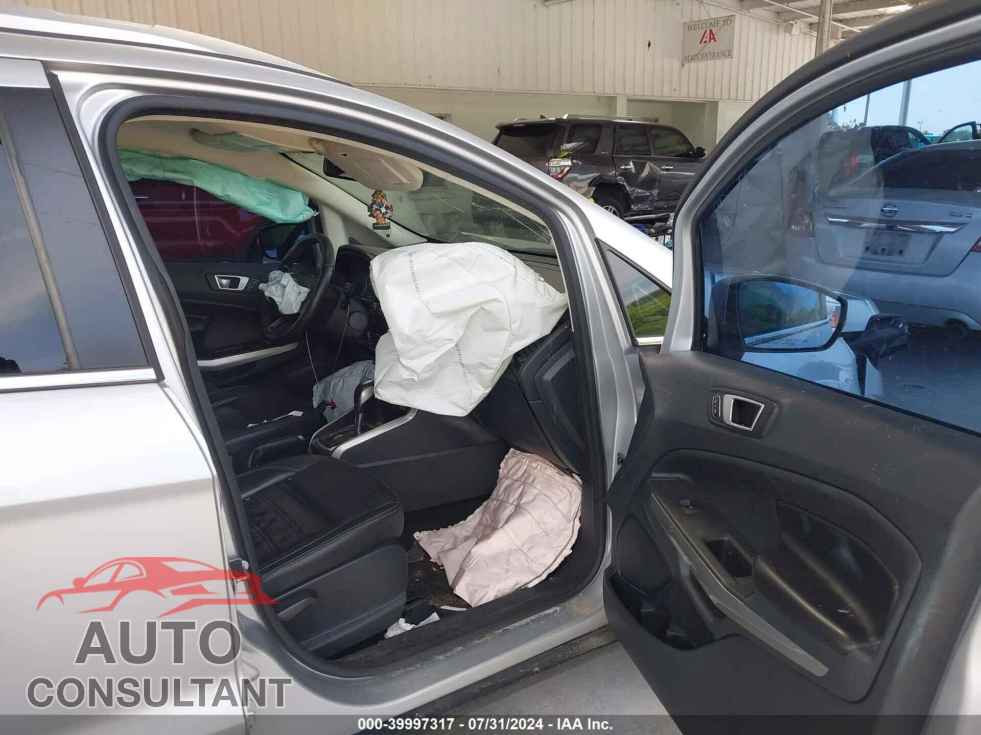 FORD ECOSPORT 2020 - MAJ6S3KL7LC354331